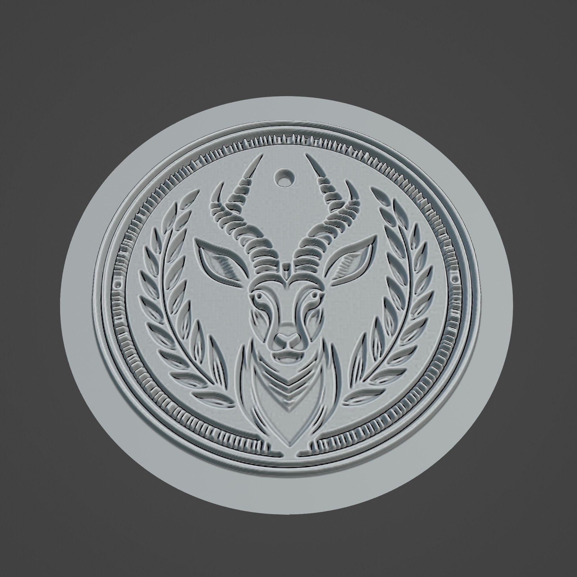 Antelope Animal 3D print model_3
