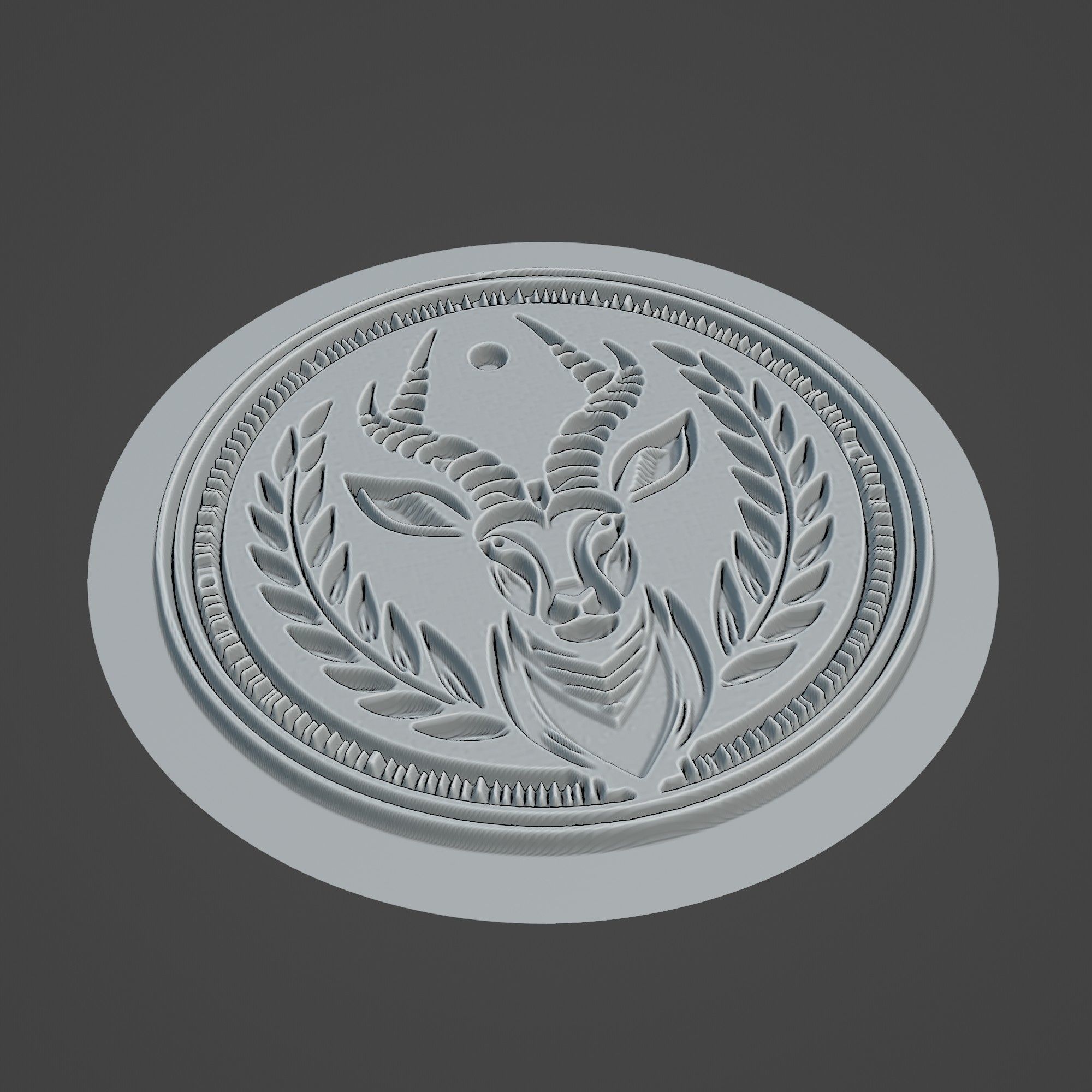 Antelope Animal 3D print model_2