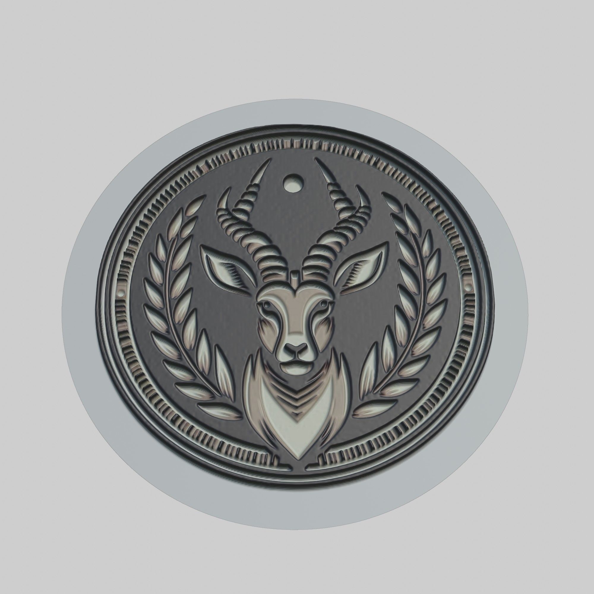 Antelope Animal 3D print model_1