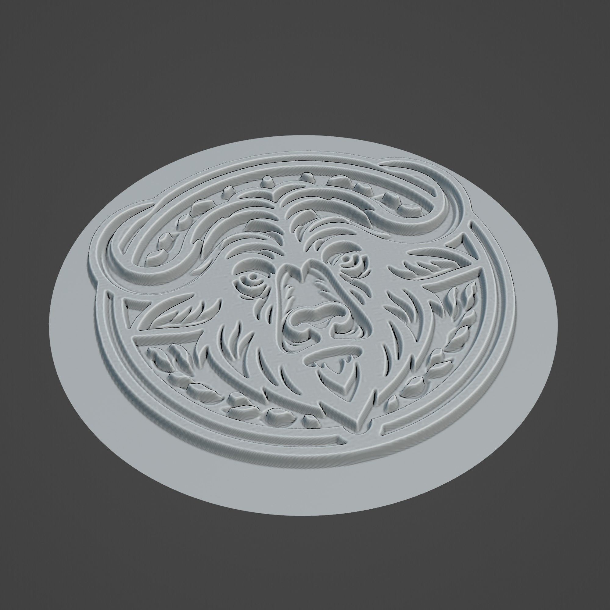 Buffalo Animal 3D print model_2