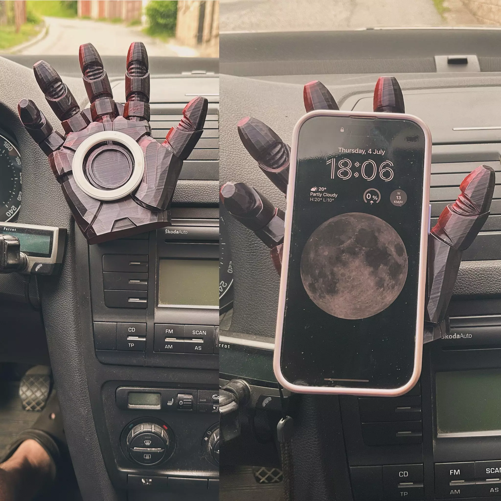 Mag Safe Holder for iPhone - Iron Man Free 3D print model
