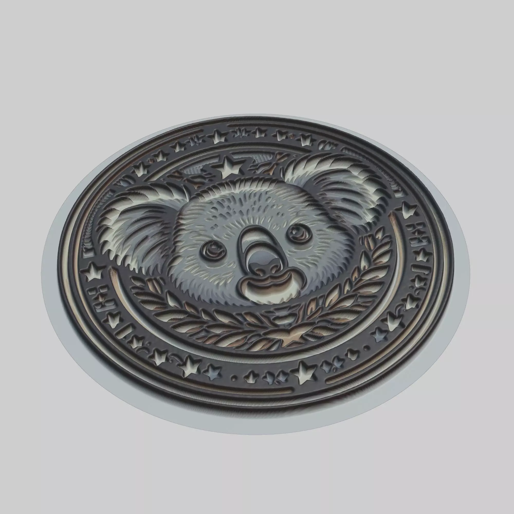 Koala Animal 3D print model_0