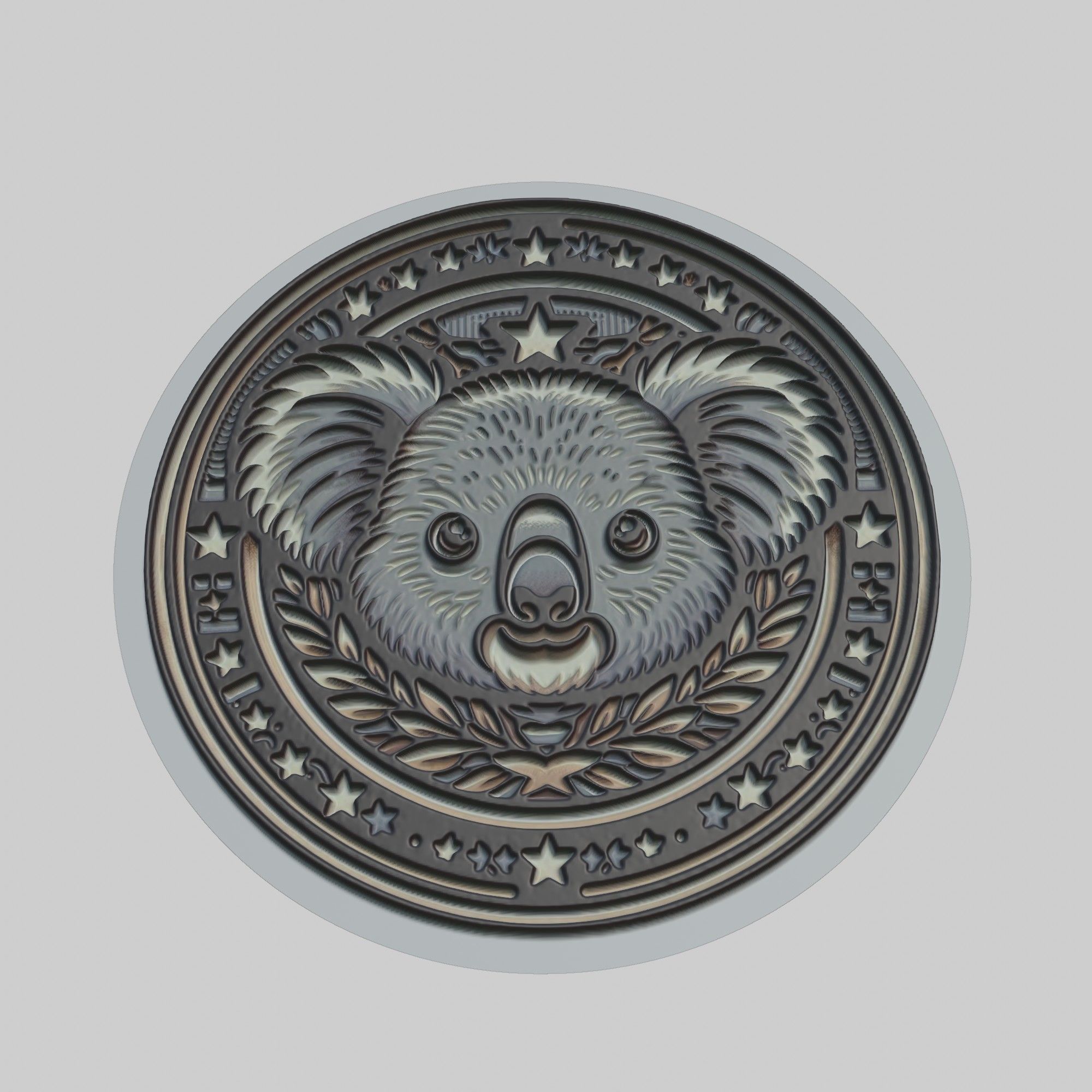 Koala Animal 3D print model_1