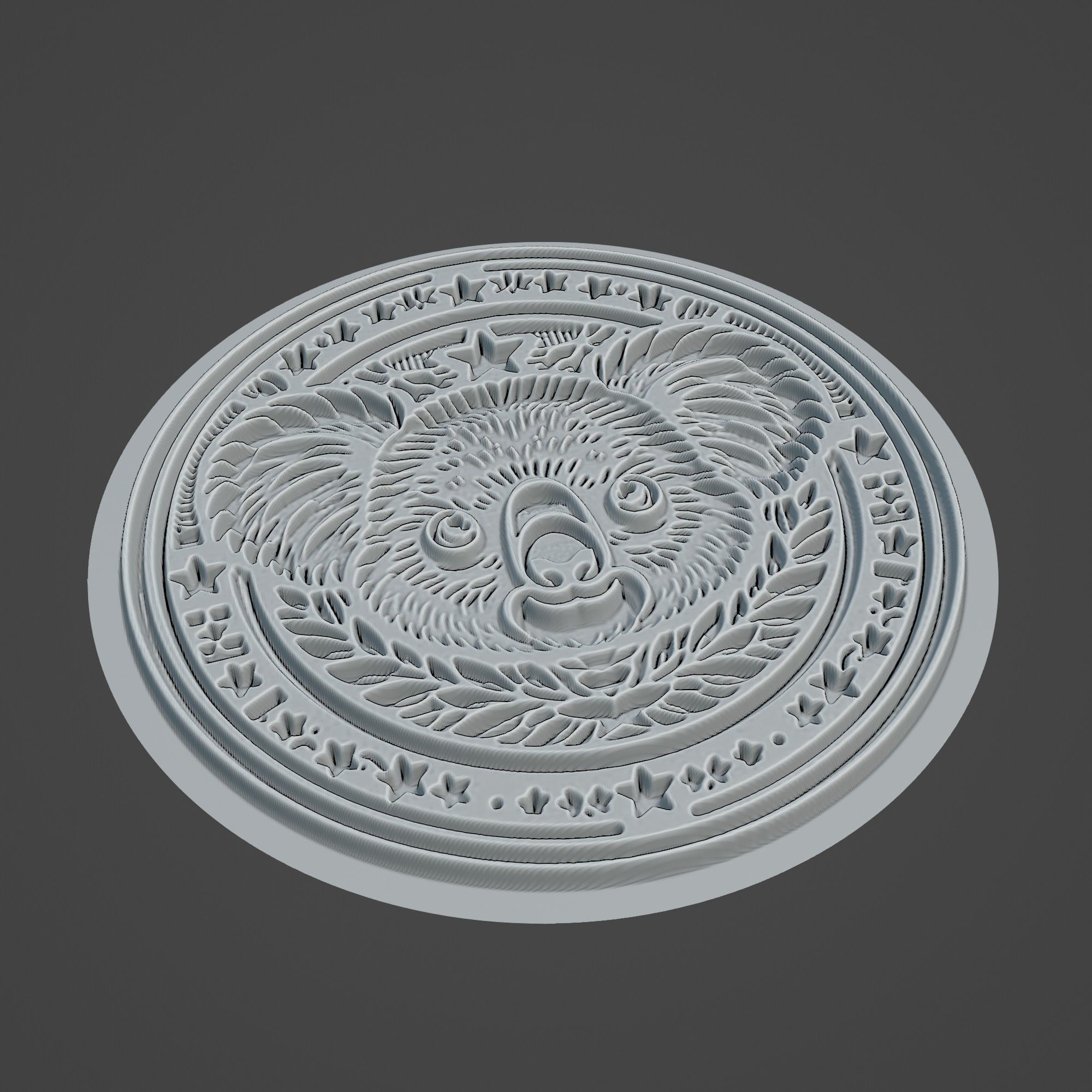 Koala Animal 3D print model_2