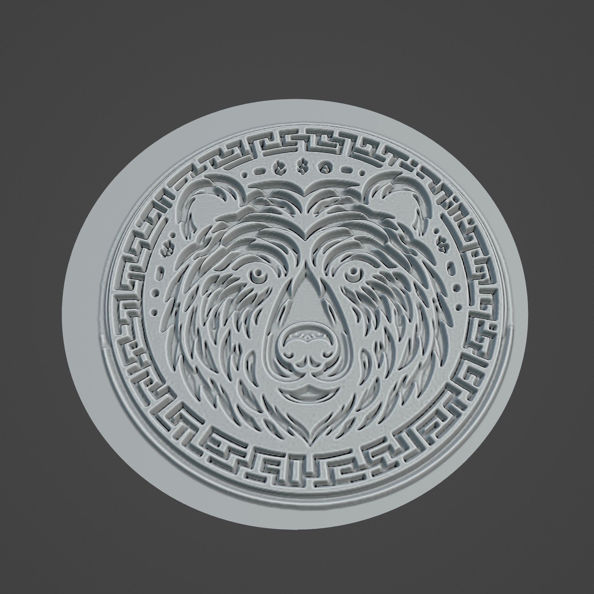 Bear Animal 3D print model_3