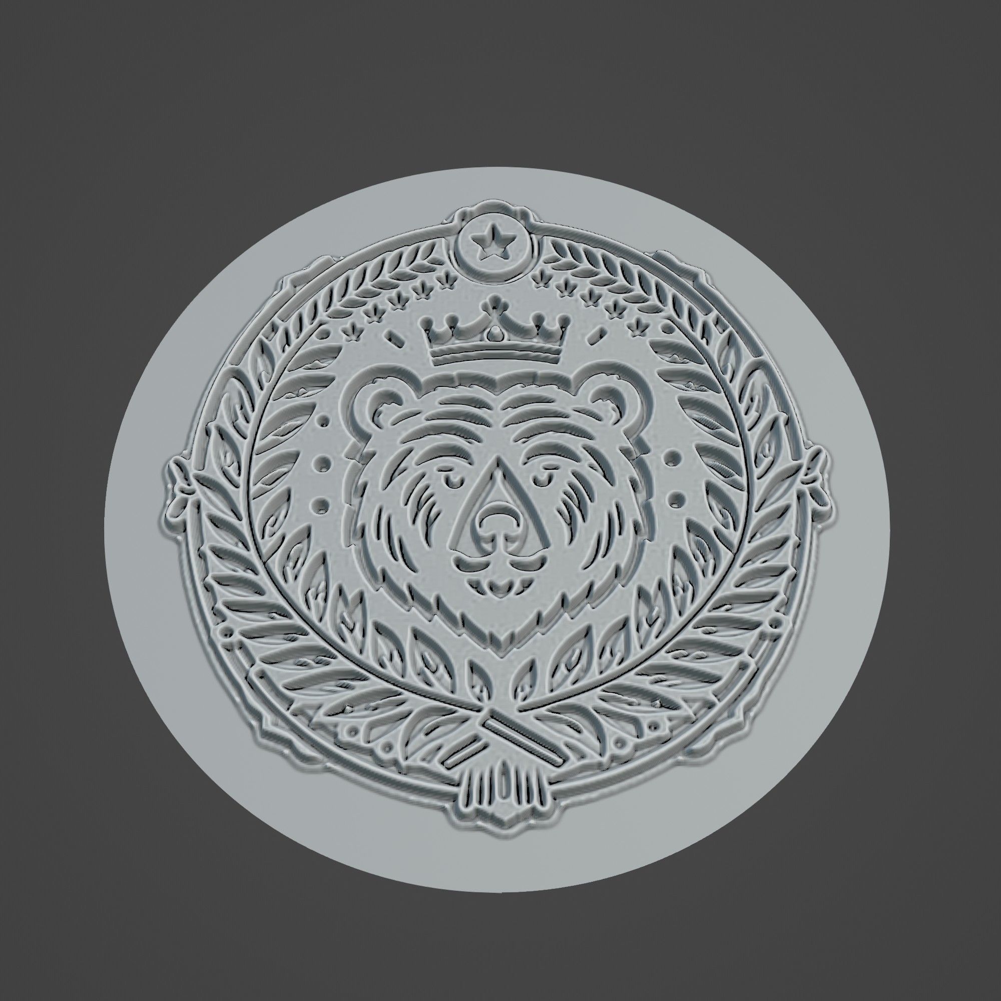 Bear Animal 3D print model_3