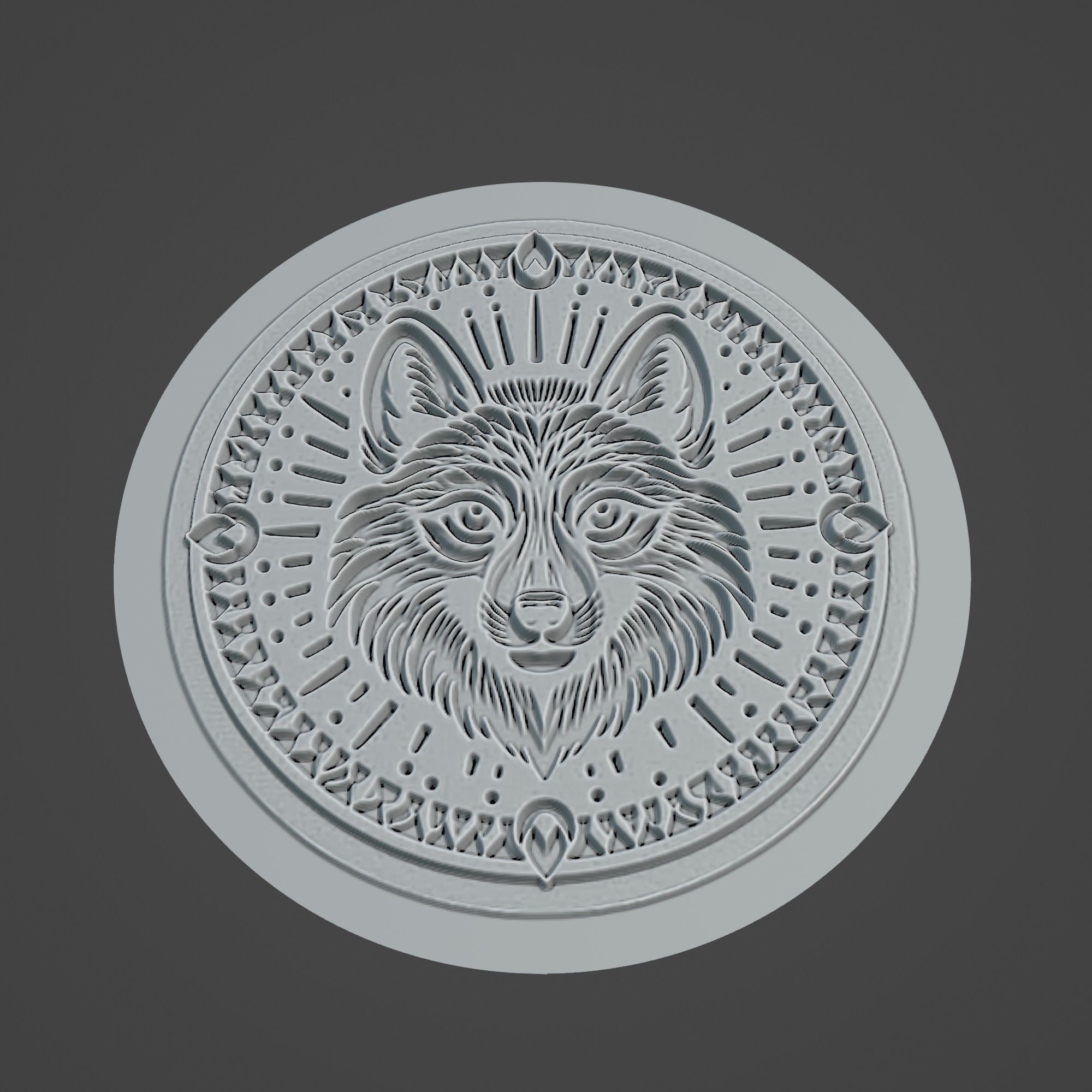 Jackal Animal 3D print model_3