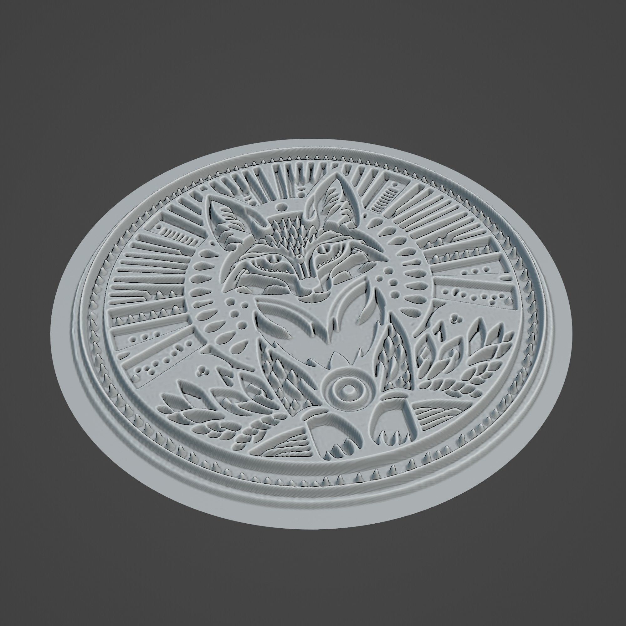 Jackal Animal 3D print model_2