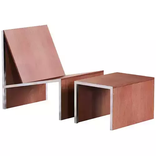 Tigmi Lounge Chair and Ottoman - Studio Haos