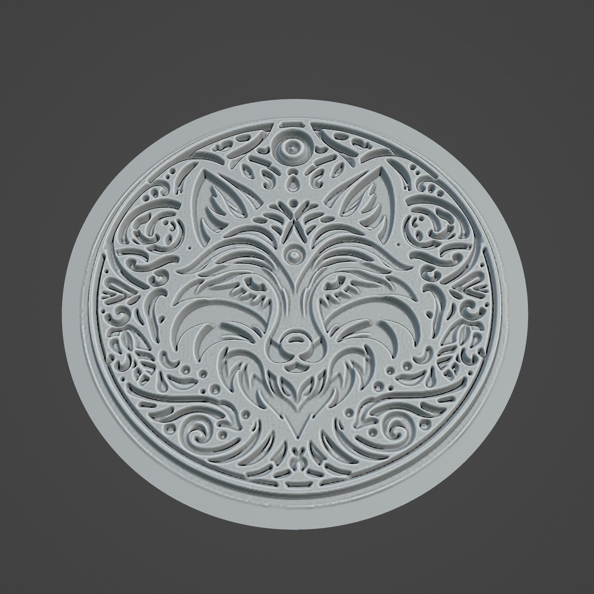 Fox Animal 3D print model_3
