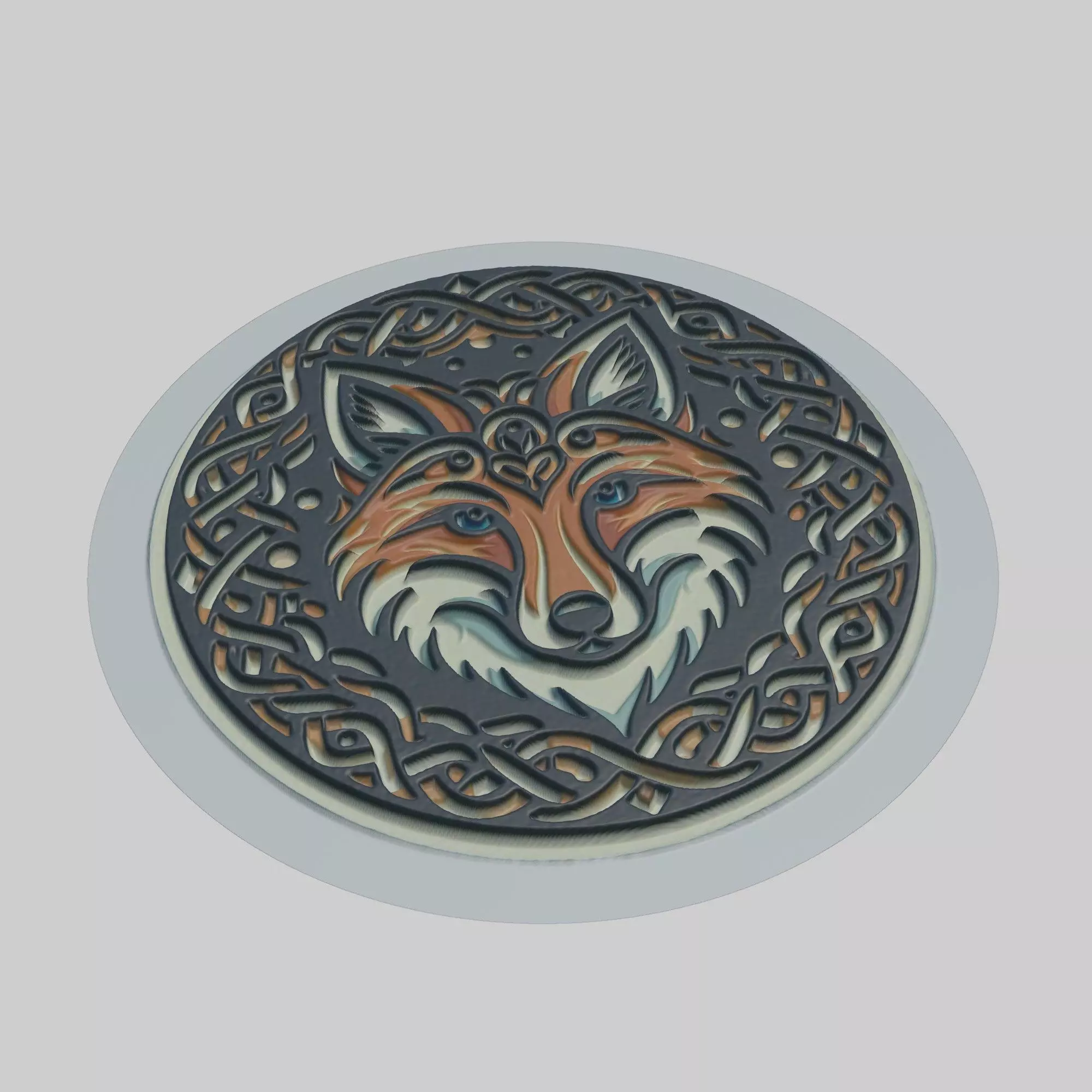 Fox Animal 3D print model