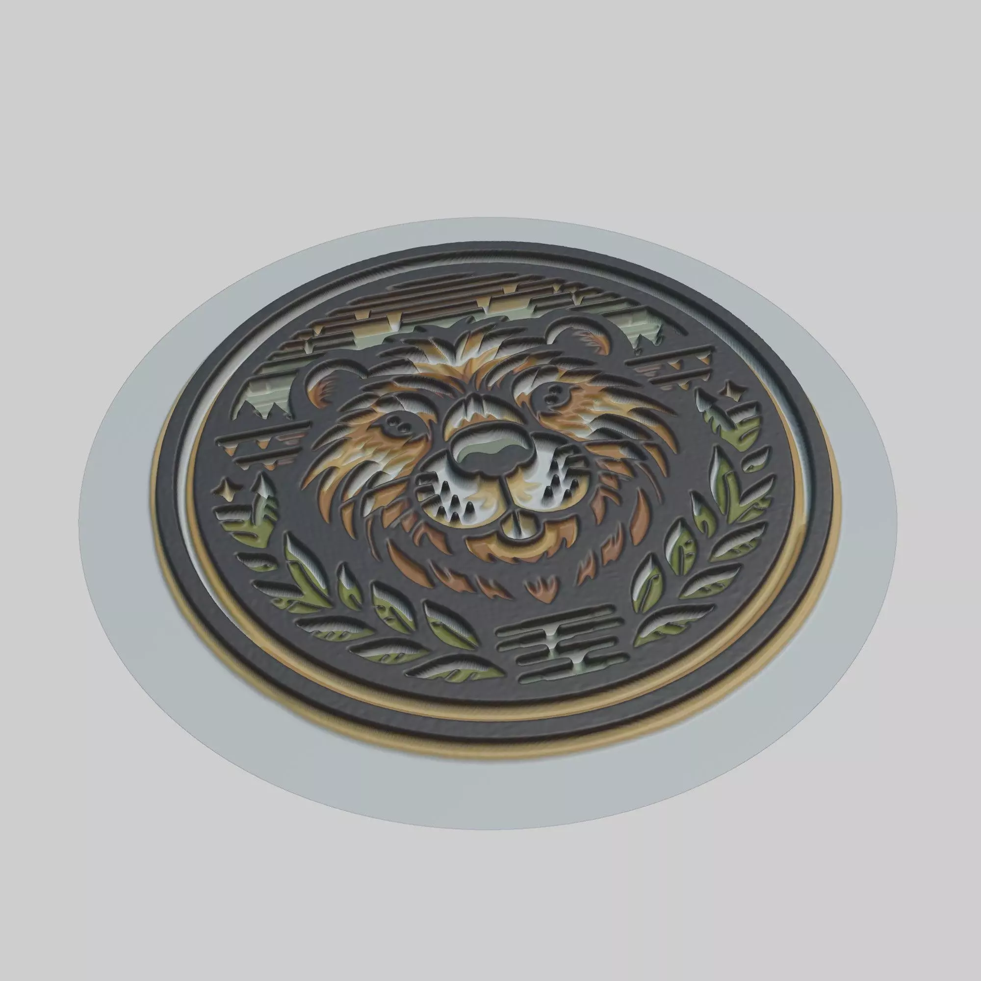 Beaver Animal 3D print model_0