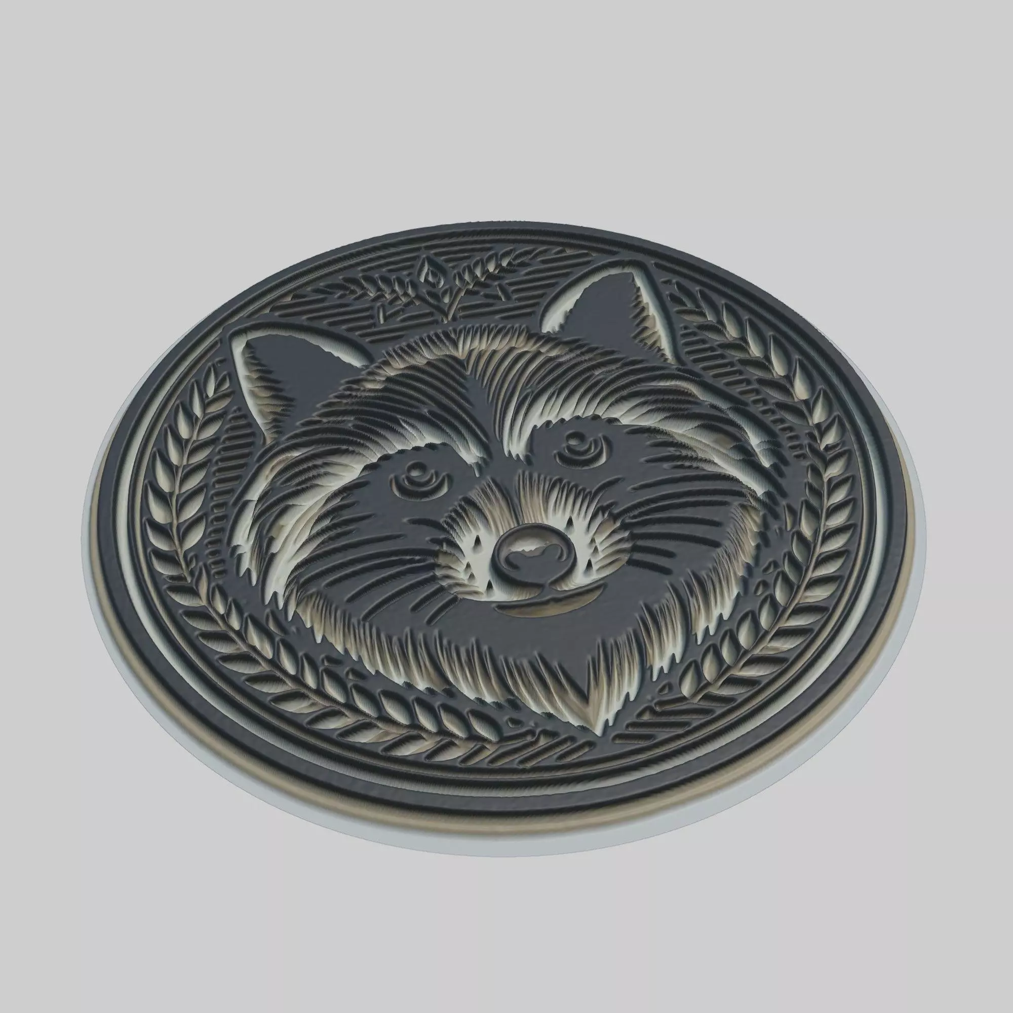 Raccoon Animal 3D print model