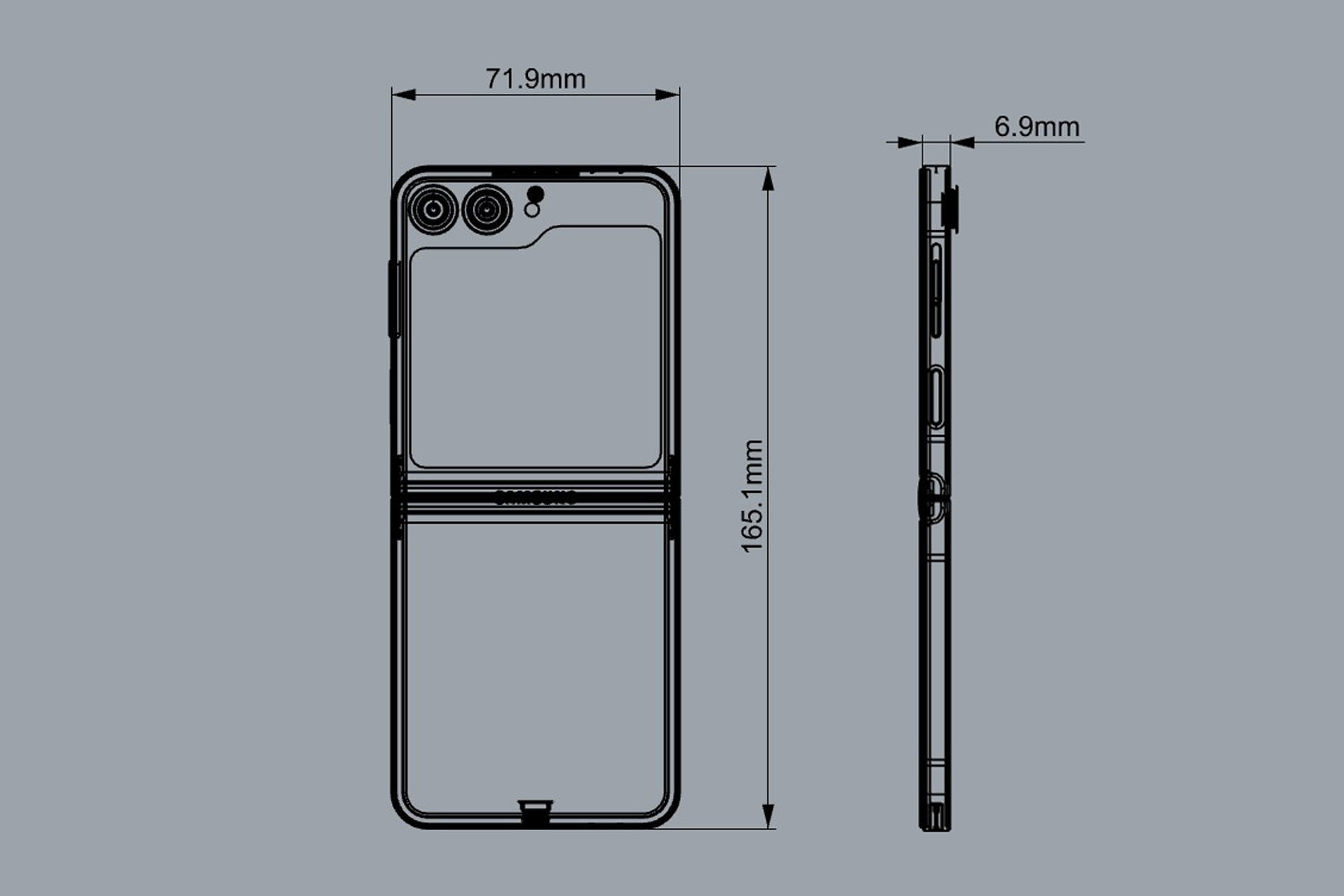 SAMSUNG Galaxy Z Flip6 All colors 2024 3D model_21