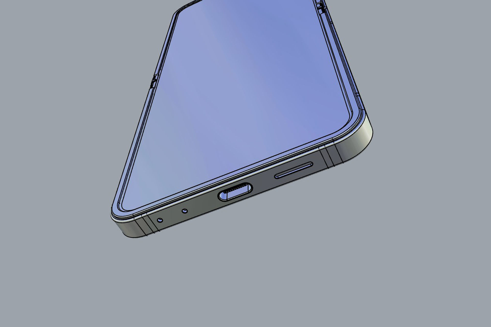 SAMSUNG Galaxy Z Flip6 All colors 2024 3D model_24