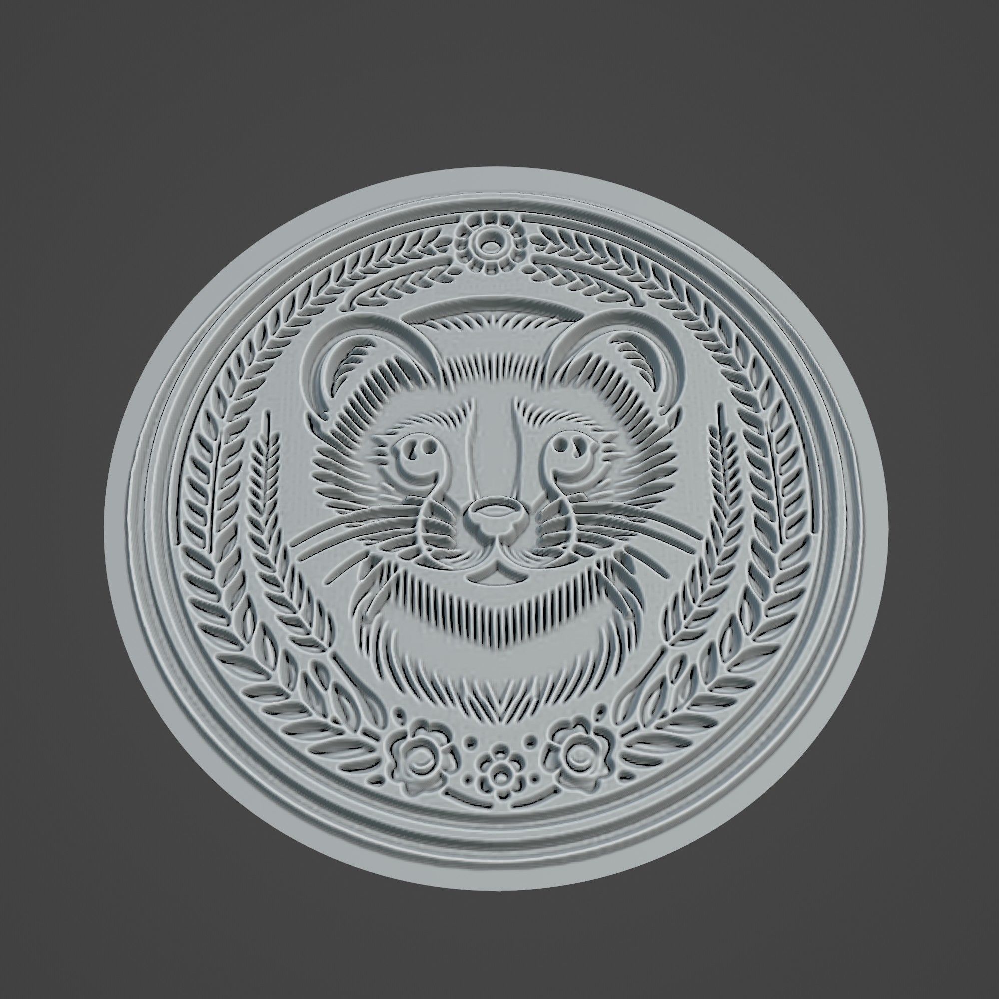 Weasel Animal 3D print model_2