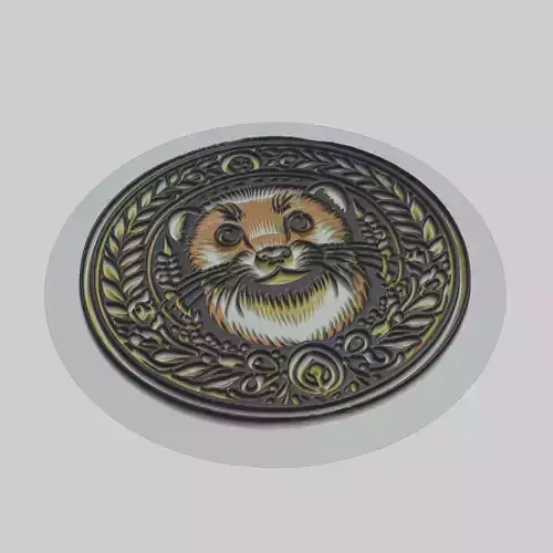 Weasel Animal 3D print model