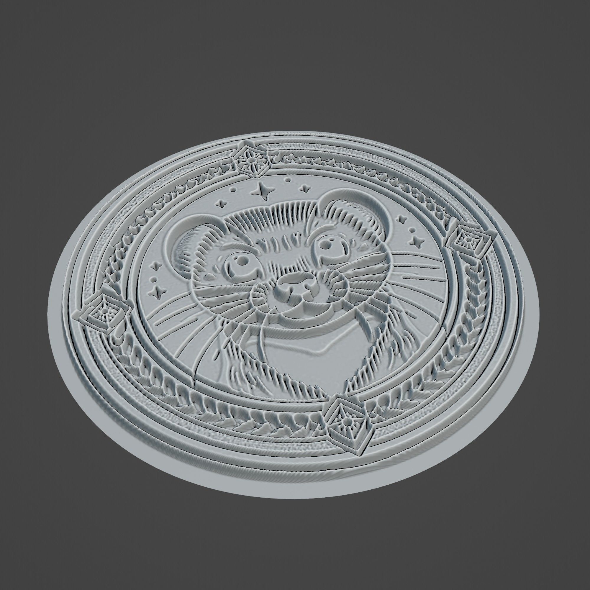 Weasel Animal 3D print model_2