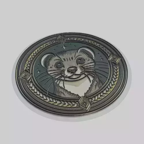 Weasel Animal 3D print model