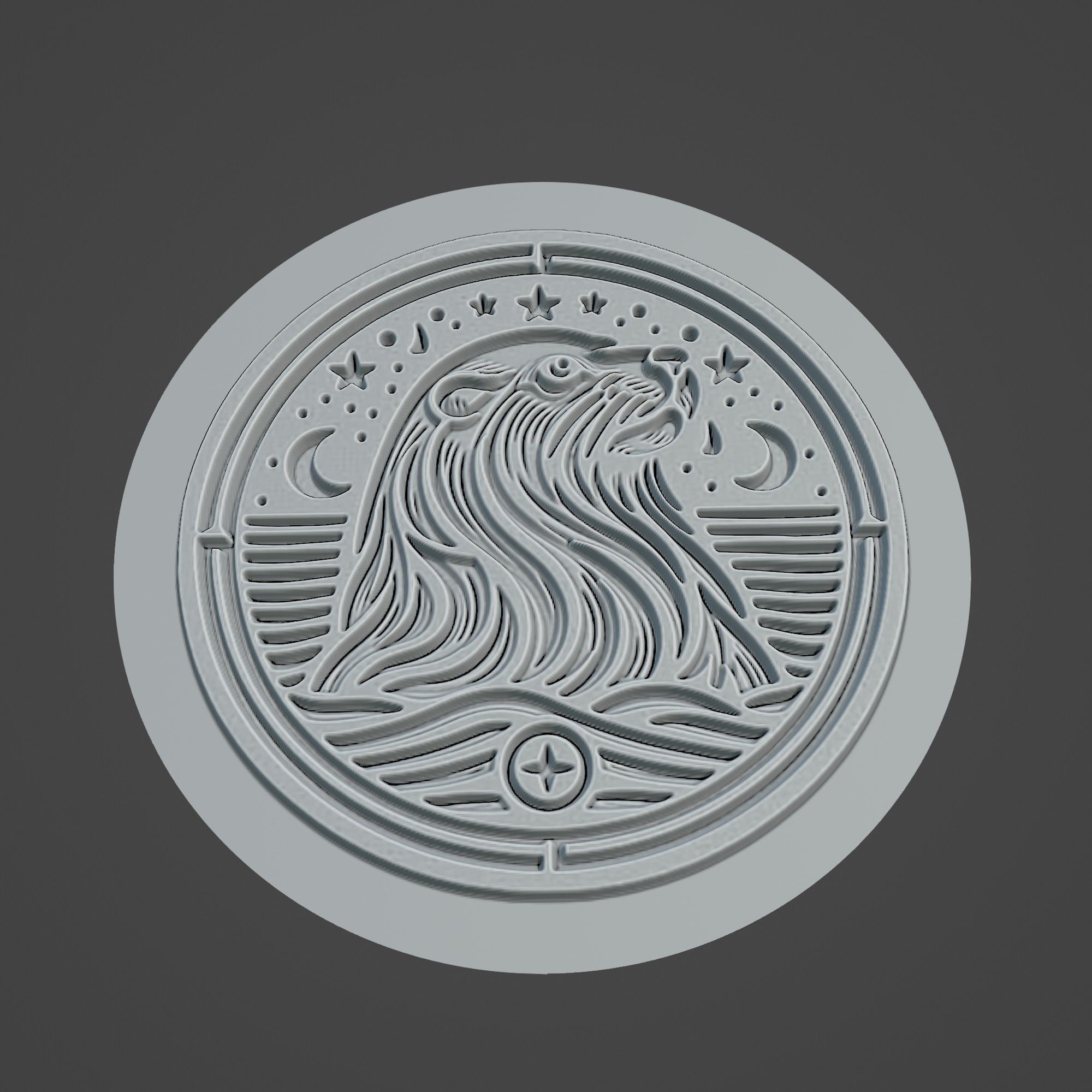 Sea Lion Animal 3D print model_3