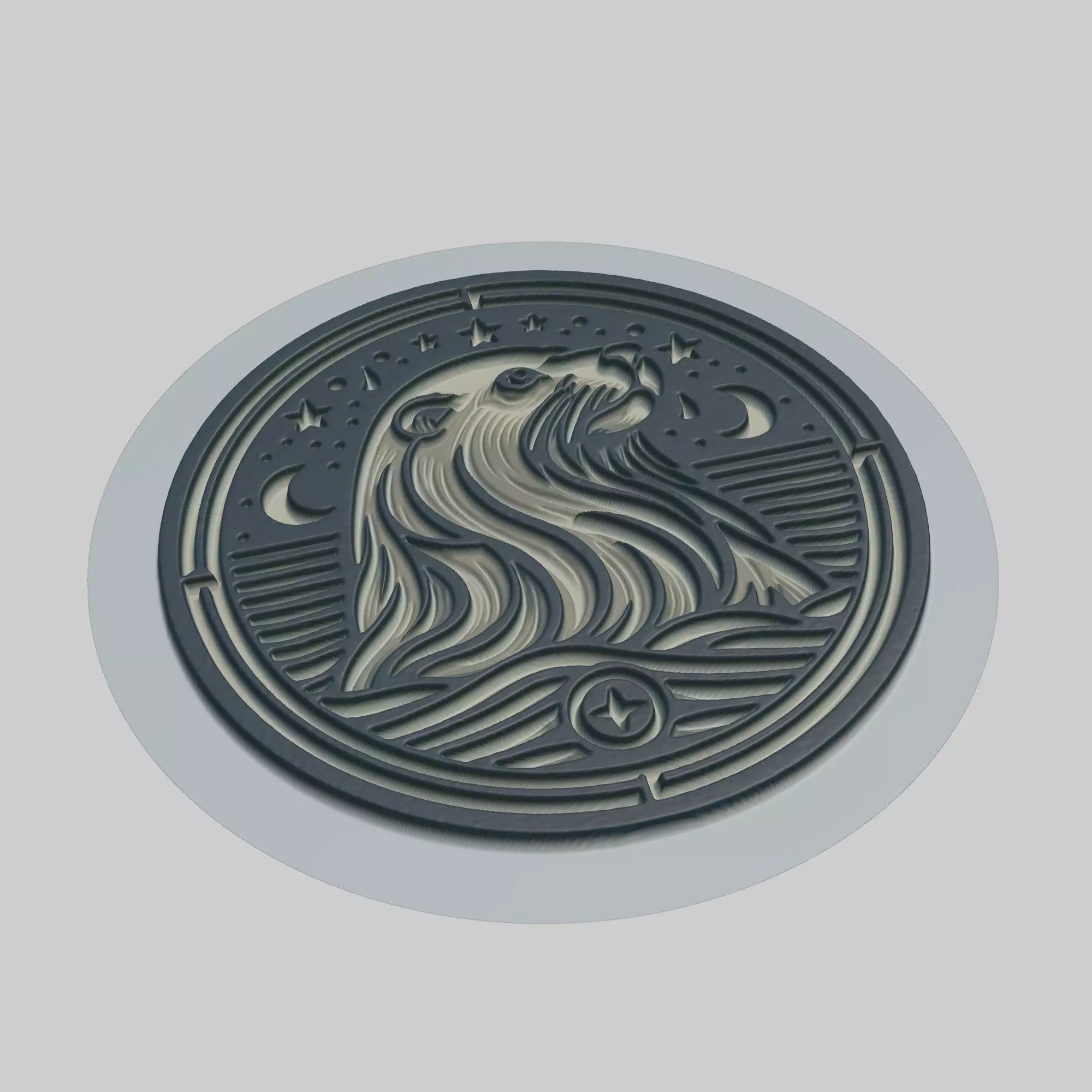 Sea Lion Animal 3D print model_0