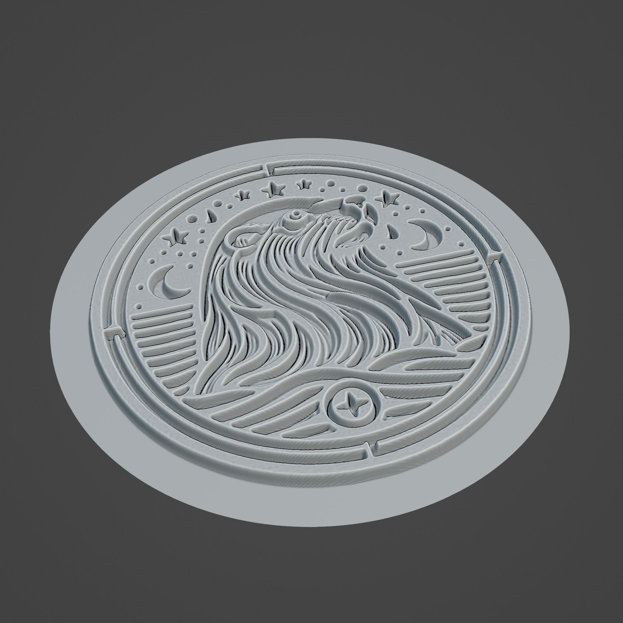 Sea Lion Animal 3D print model_2