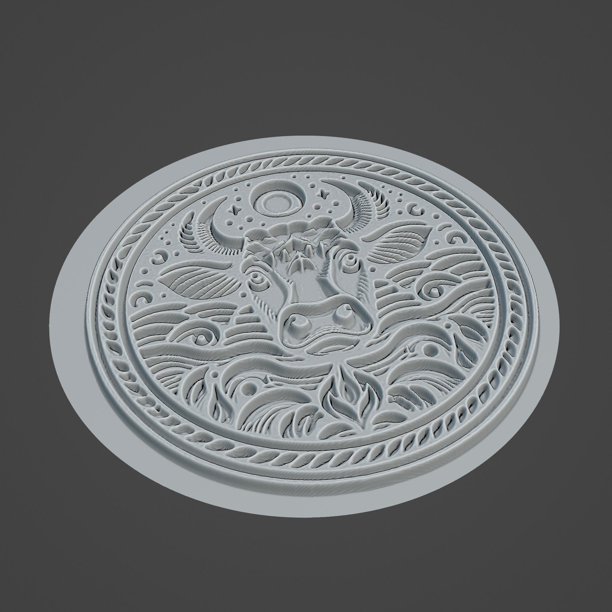 Cow Animal 3D print model_2