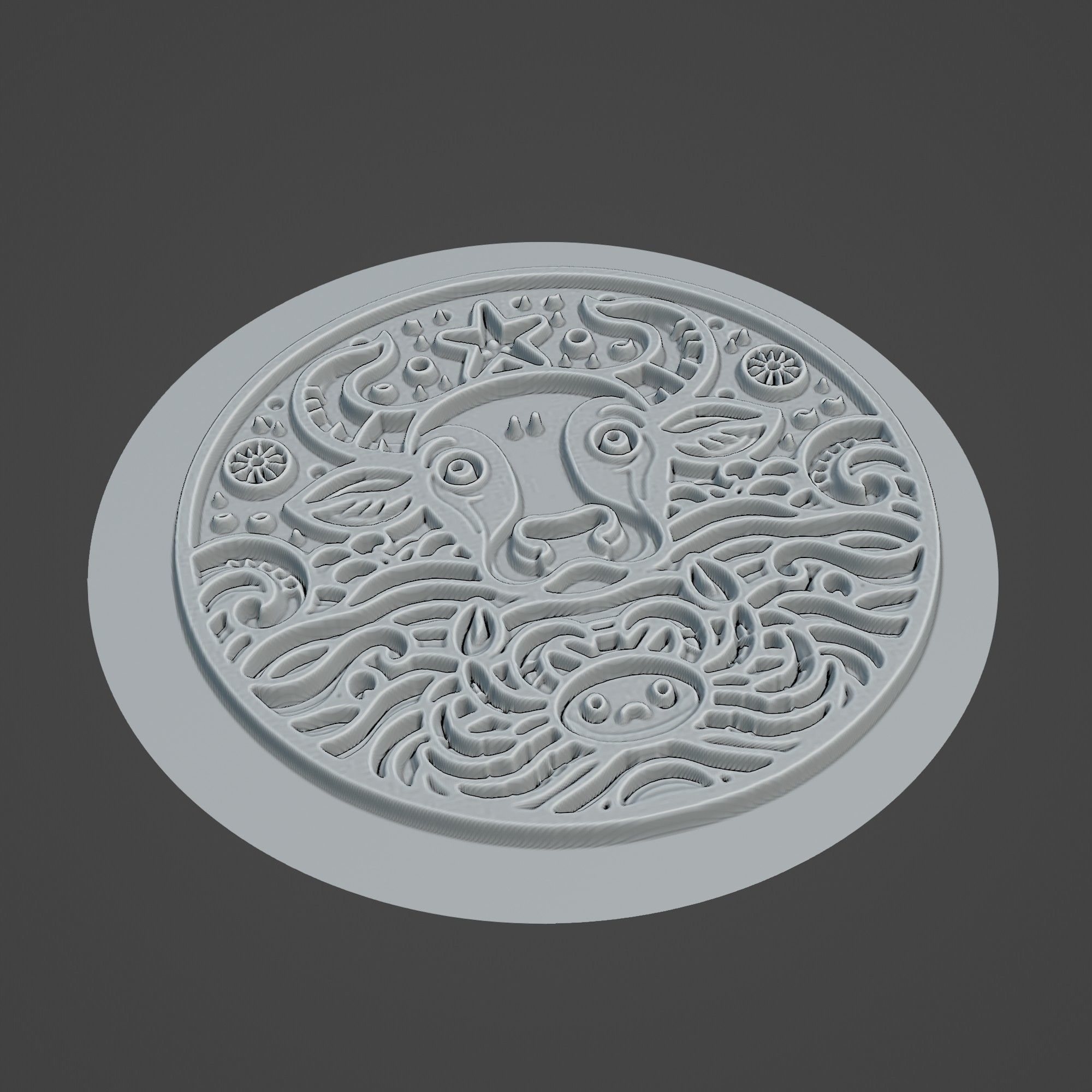 Cow Animal 3D print model_2