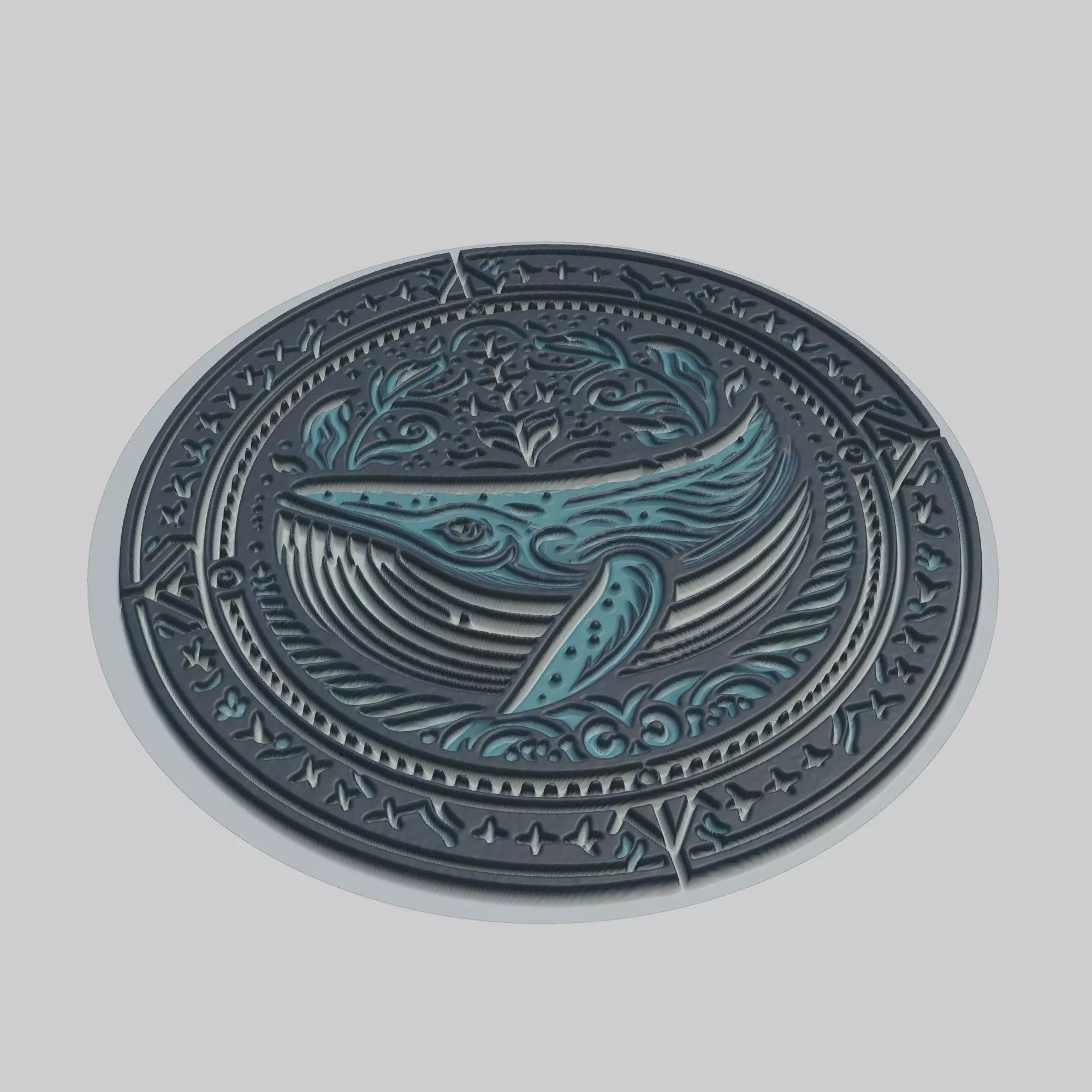 Whale Animal 3D print model_0