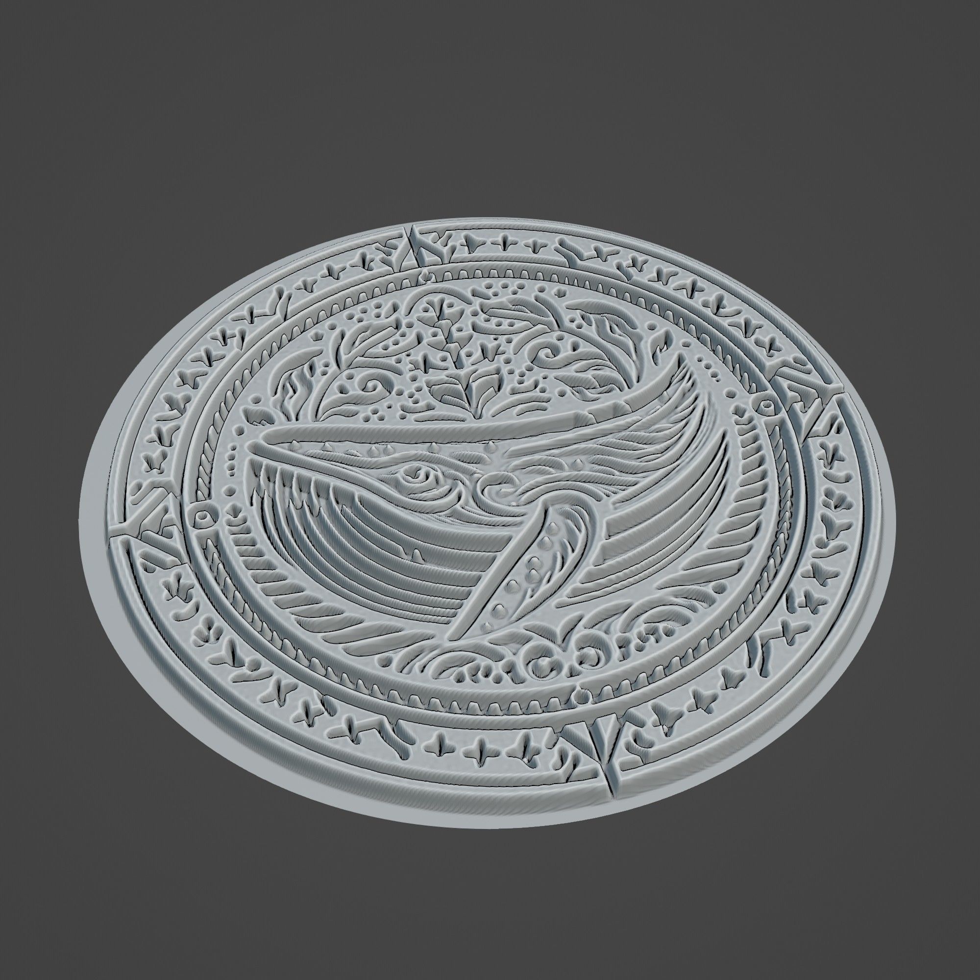 Whale Animal 3D print model_2