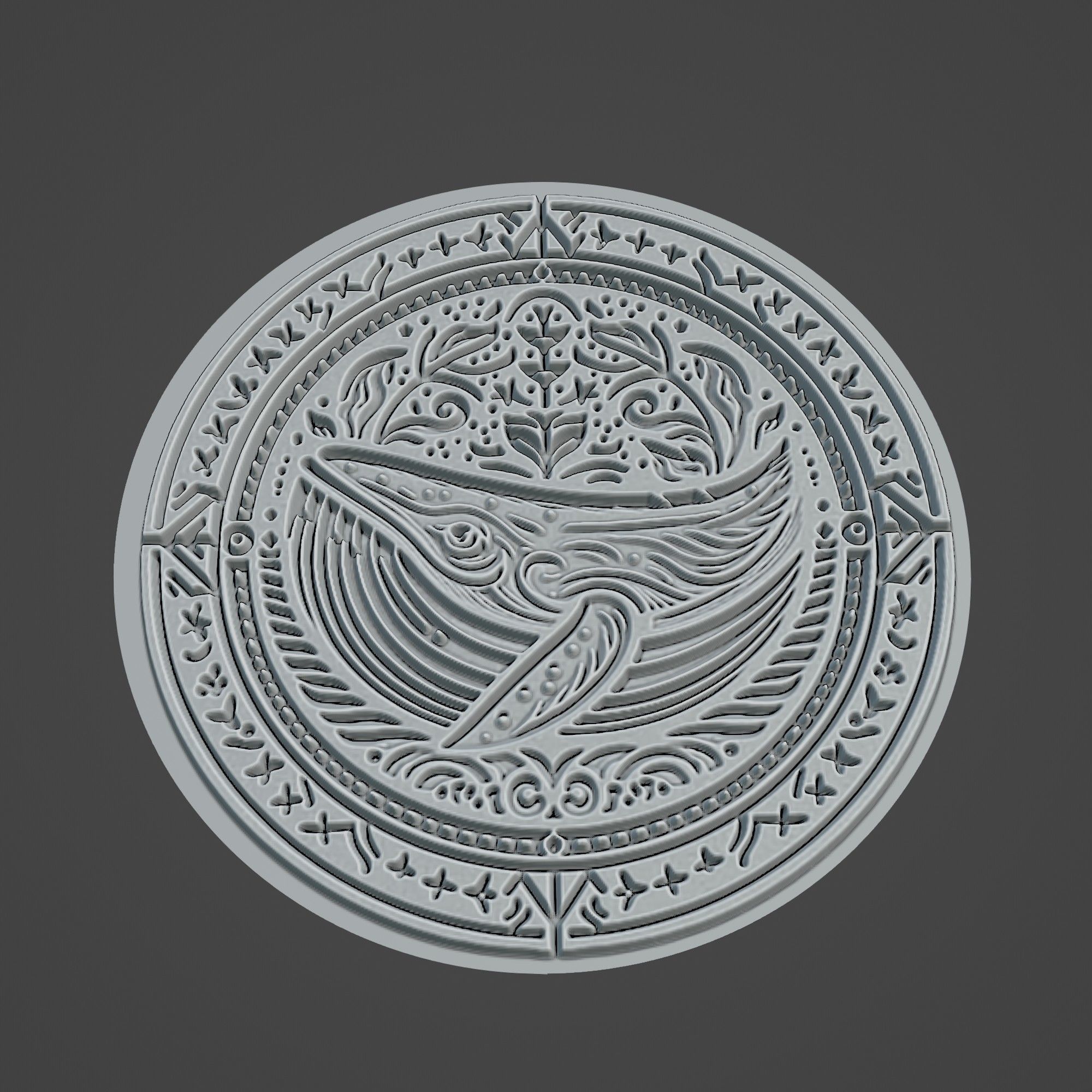 Whale Animal 3D print model_3