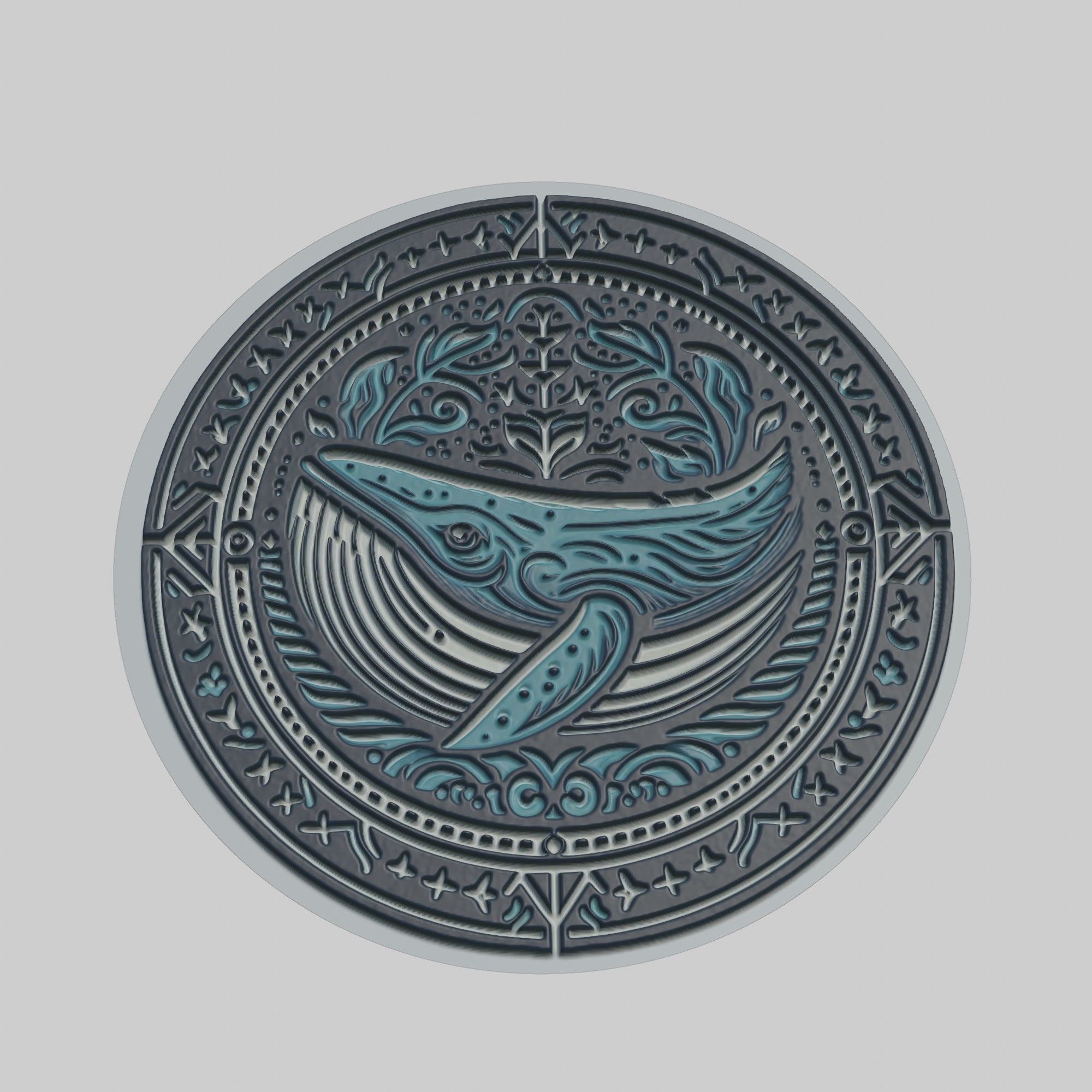 Whale Animal 3D print model_1