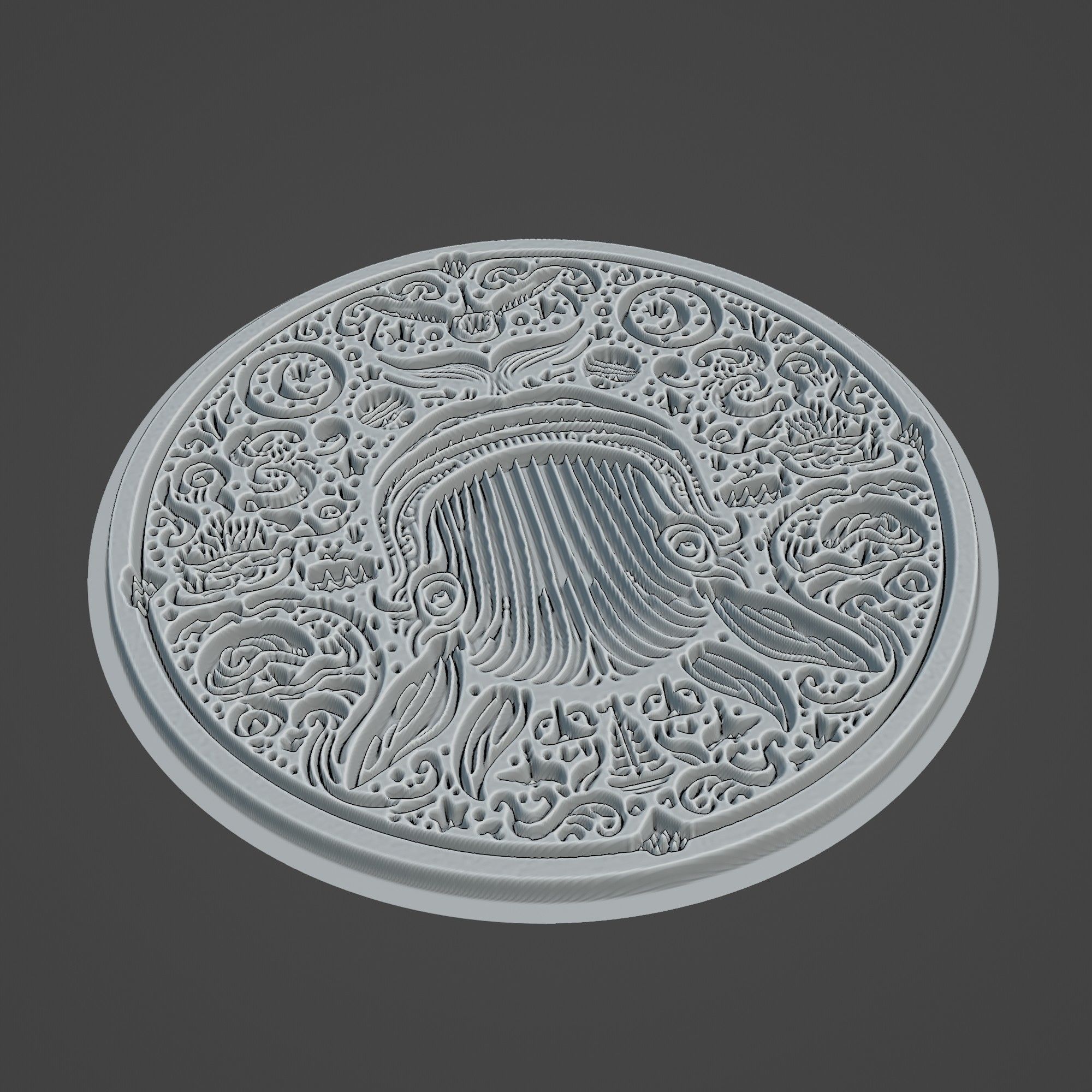 Whale Animal 3D print model_2