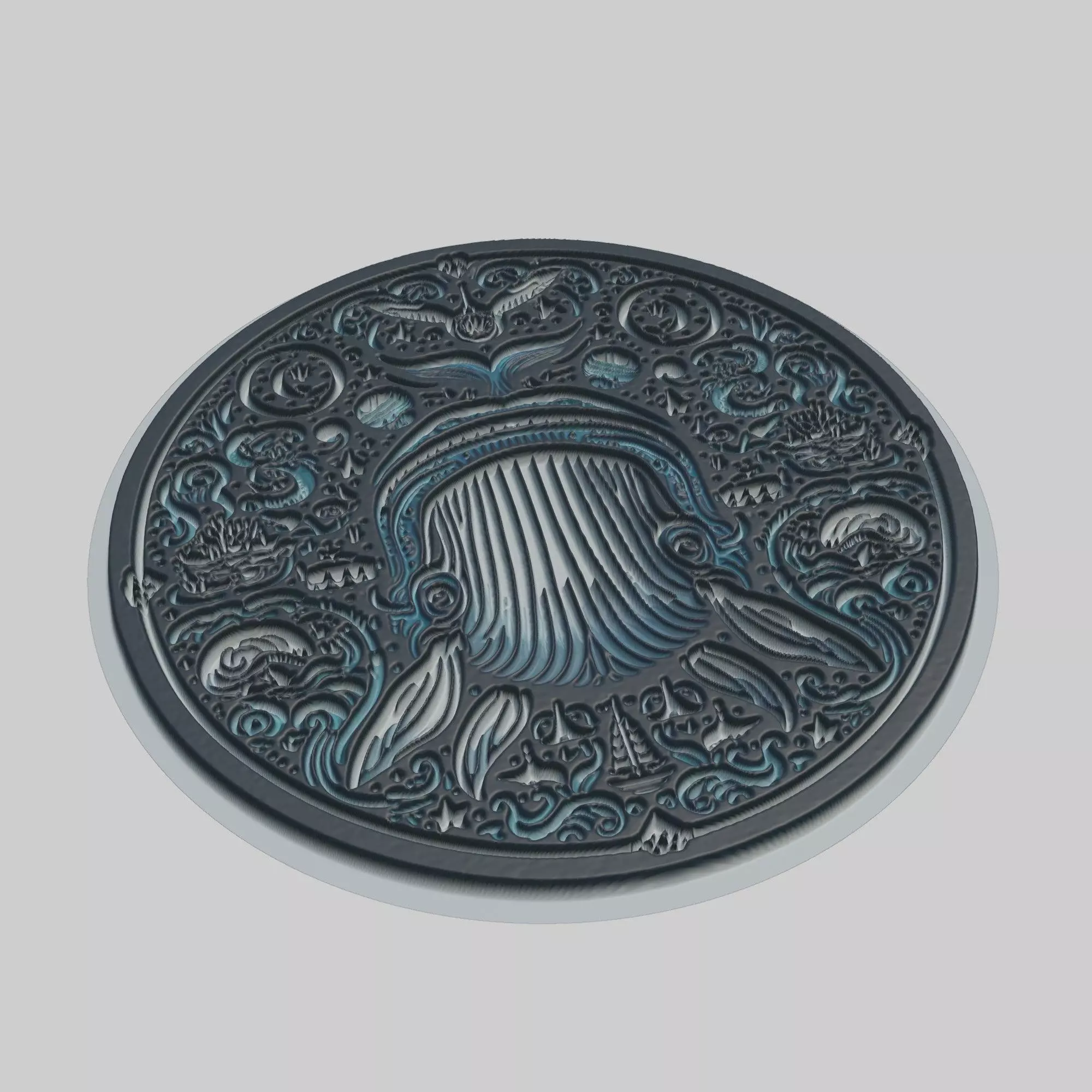 Whale Animal 3D print model_0