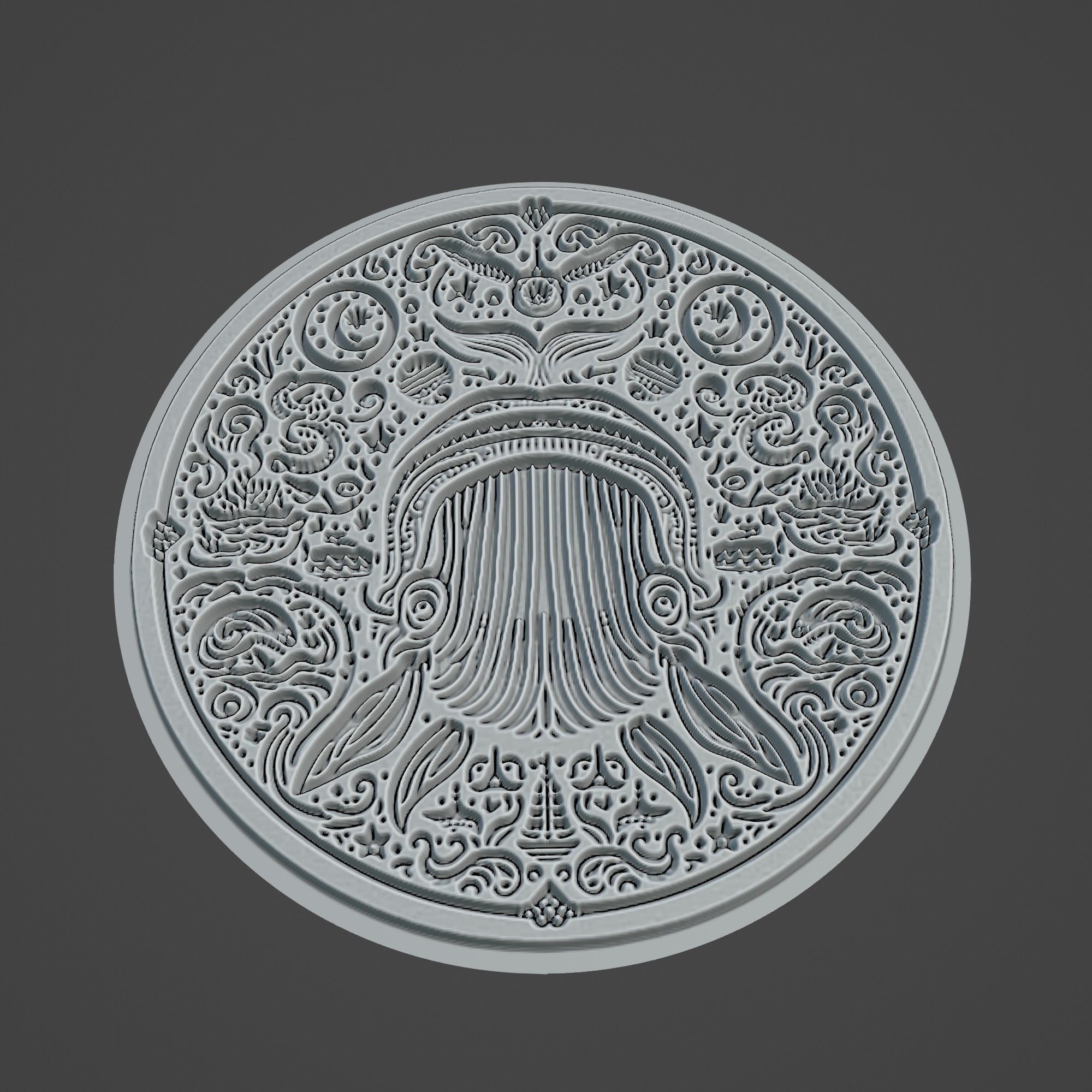 Whale Animal 3D print model_3