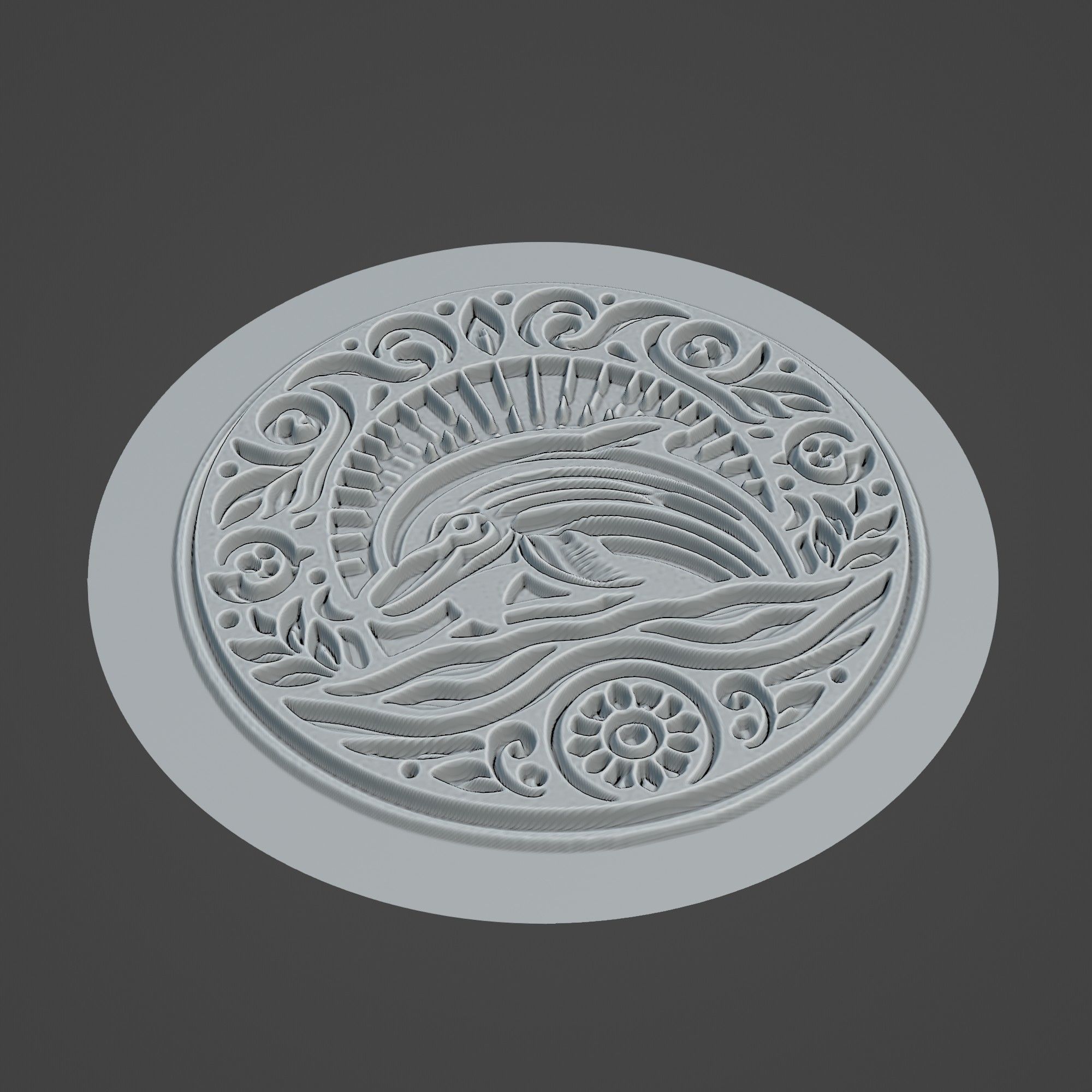 Dolphin Animal 3D print model_2