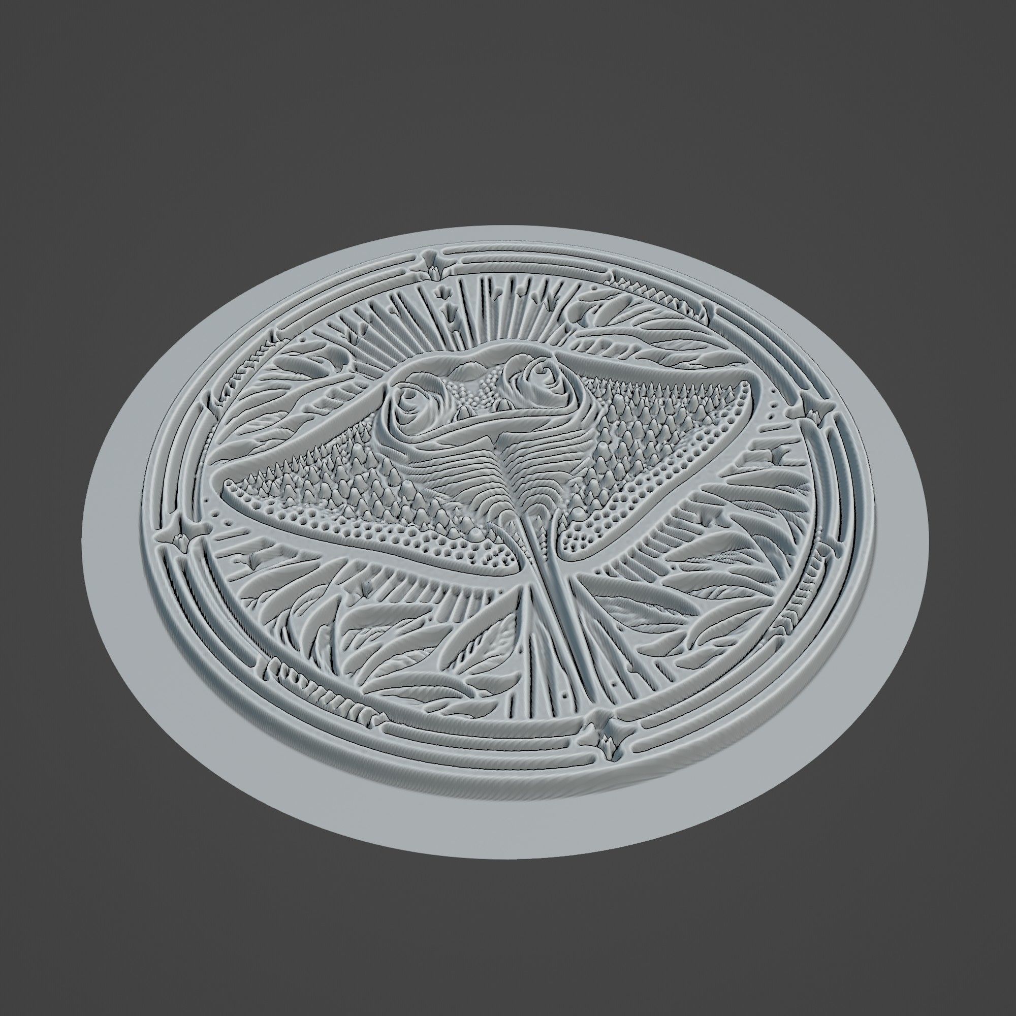 Ray Animal 3D print model_2