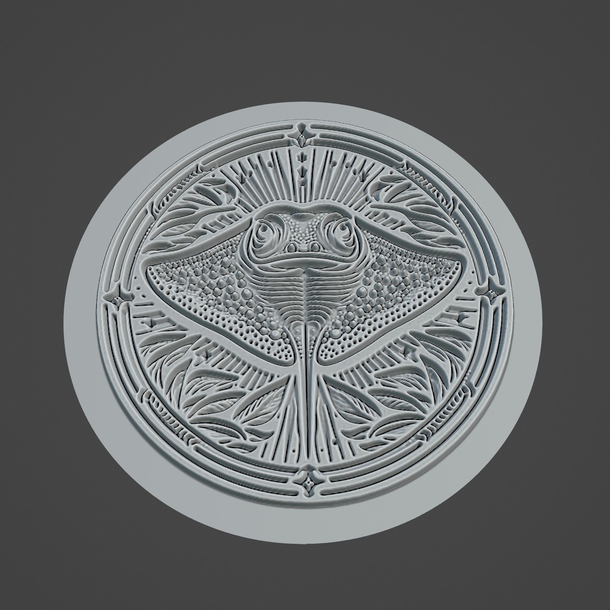 Ray Animal 3D print model_3