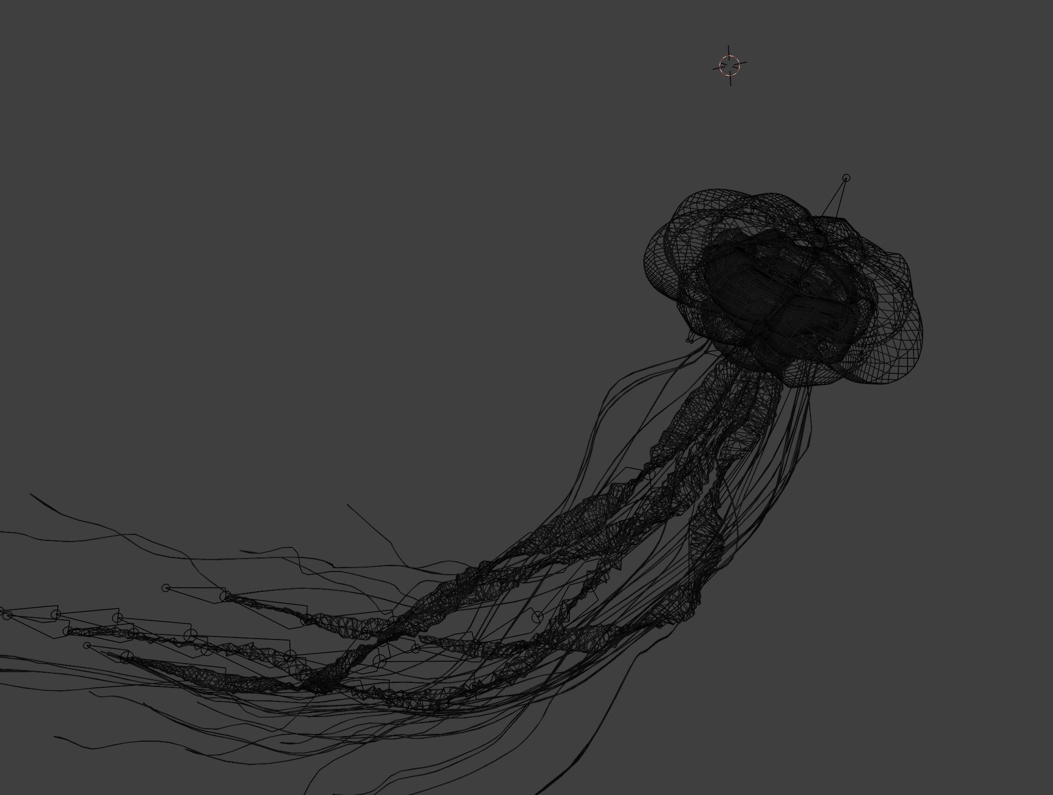 Jellyfish - Rigged 3D model_12
