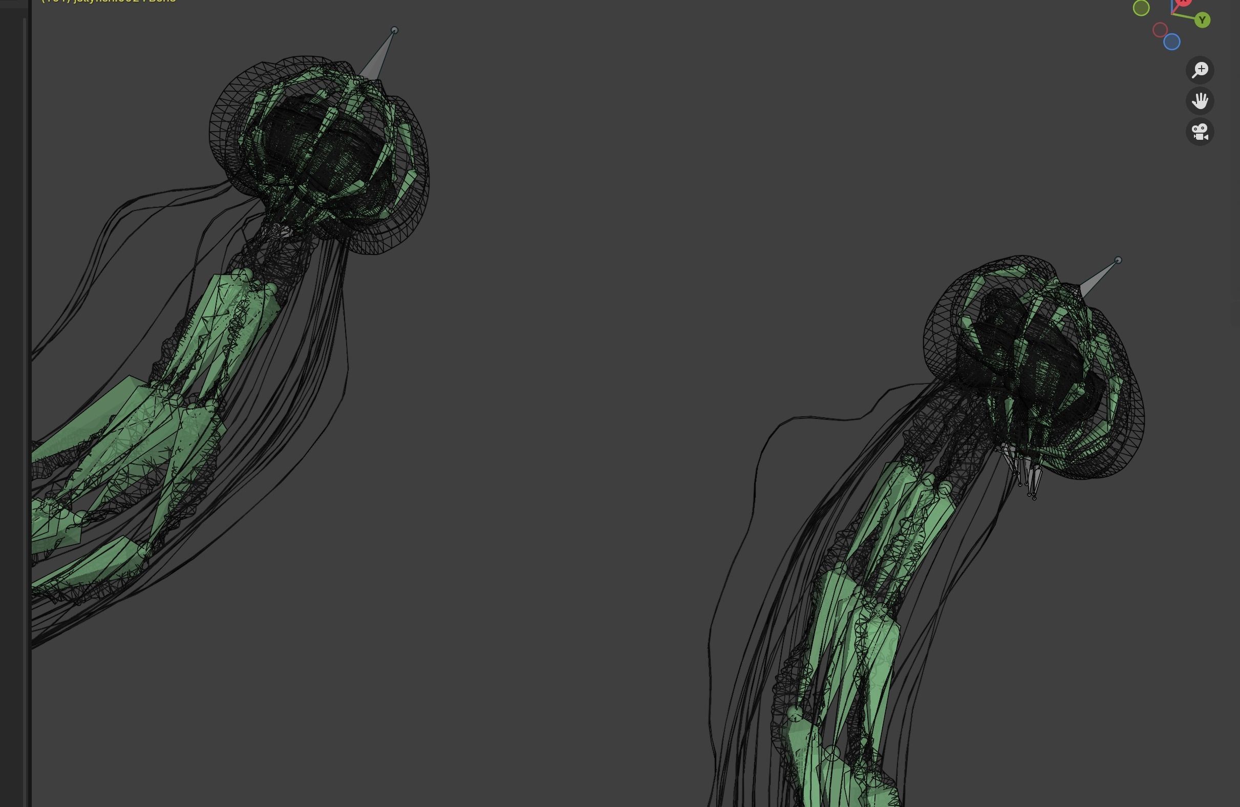 Jellyfish - Rigged 3D model_21