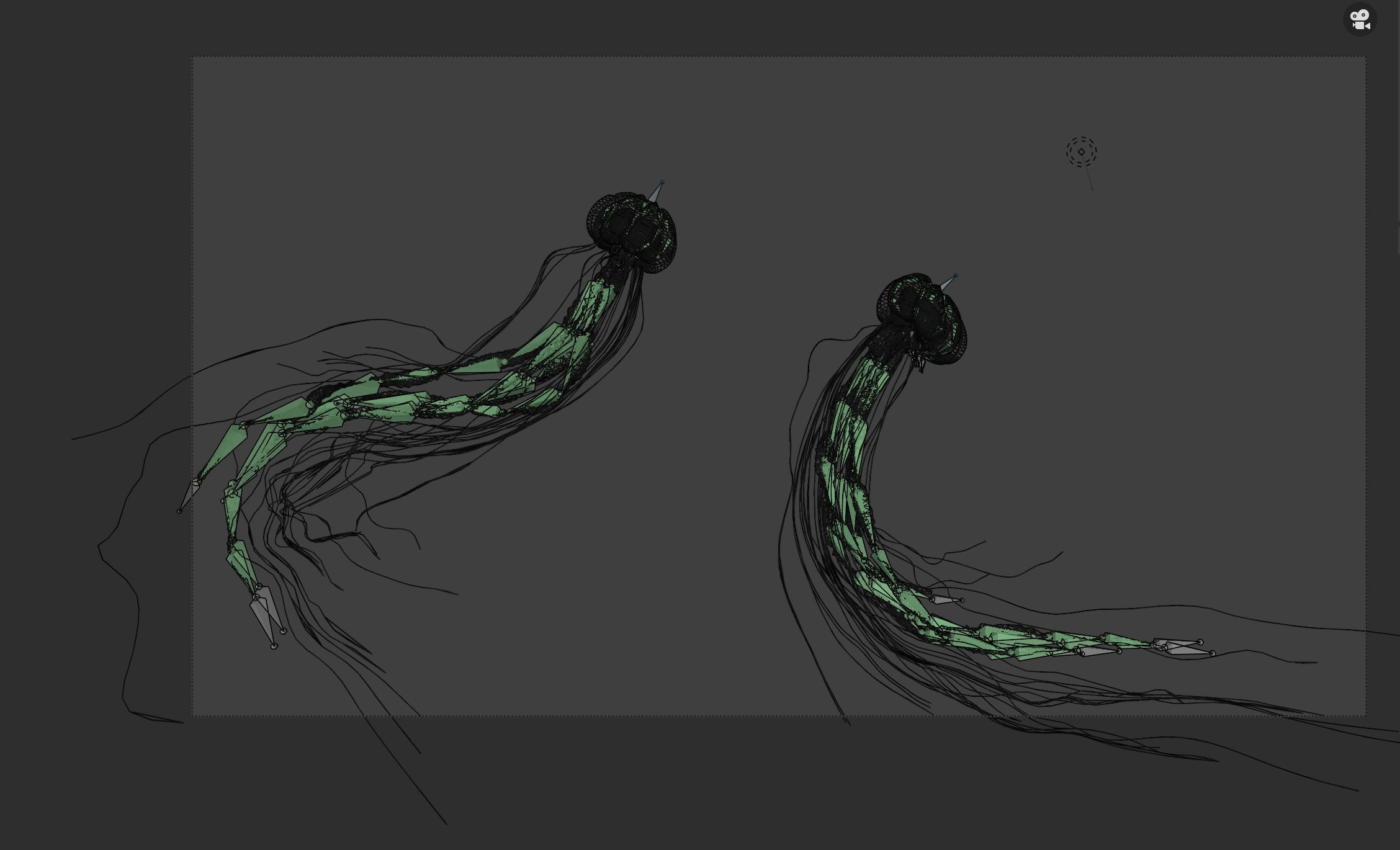 Jellyfish - Rigged 3D model_15