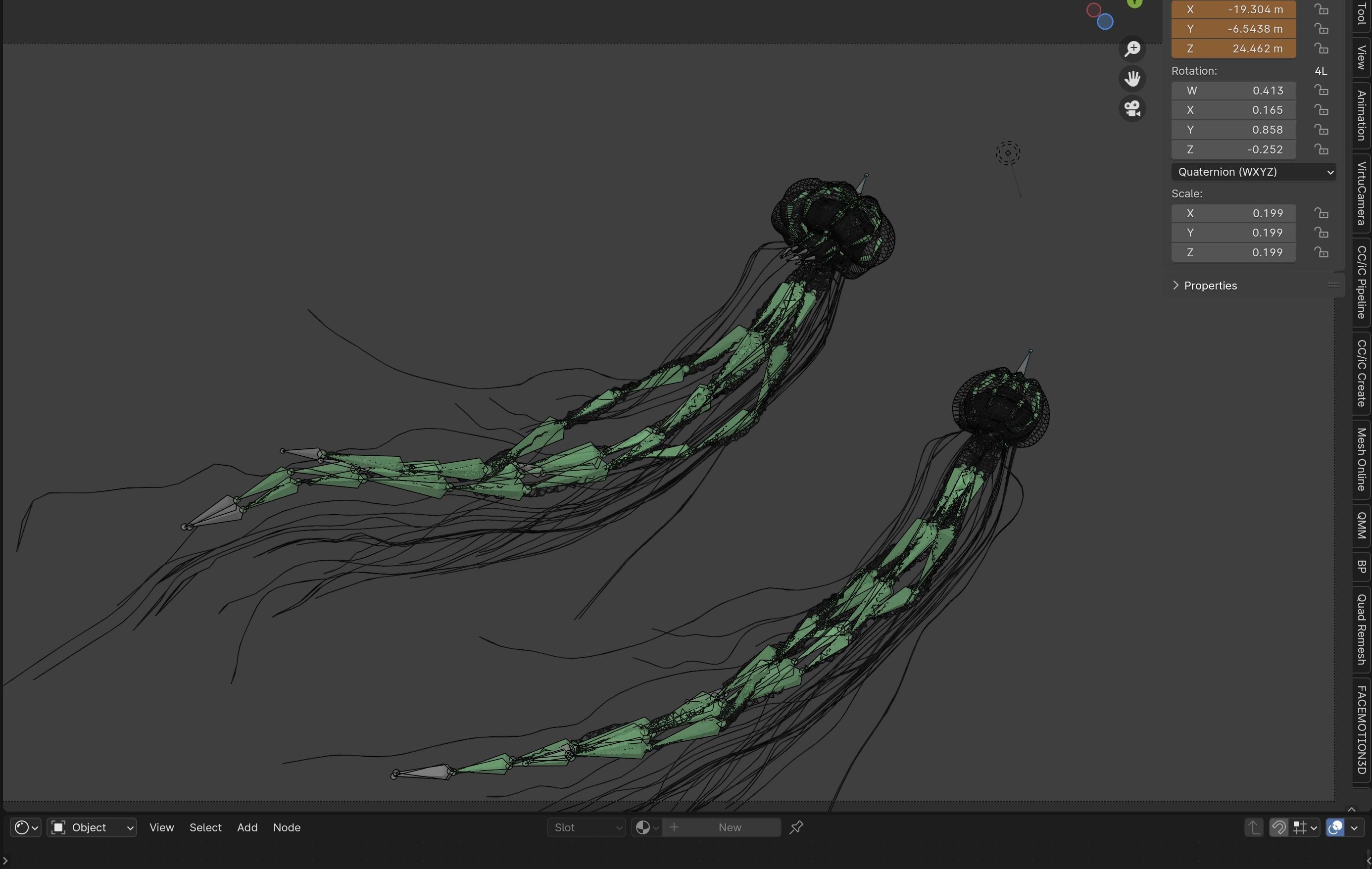 Jellyfish - Rigged 3D model_13