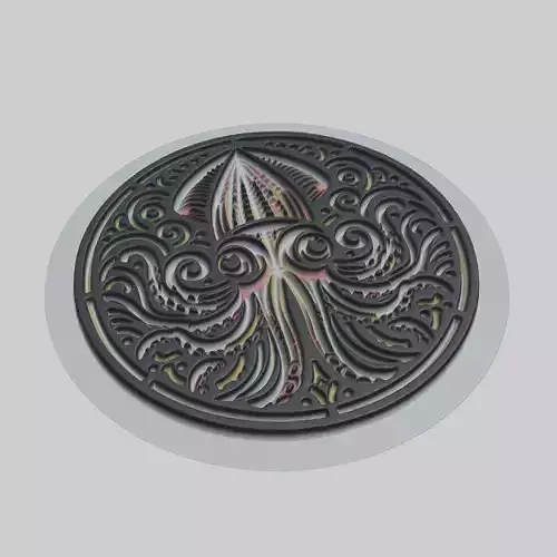 Cuttlefish Animal 3D print model