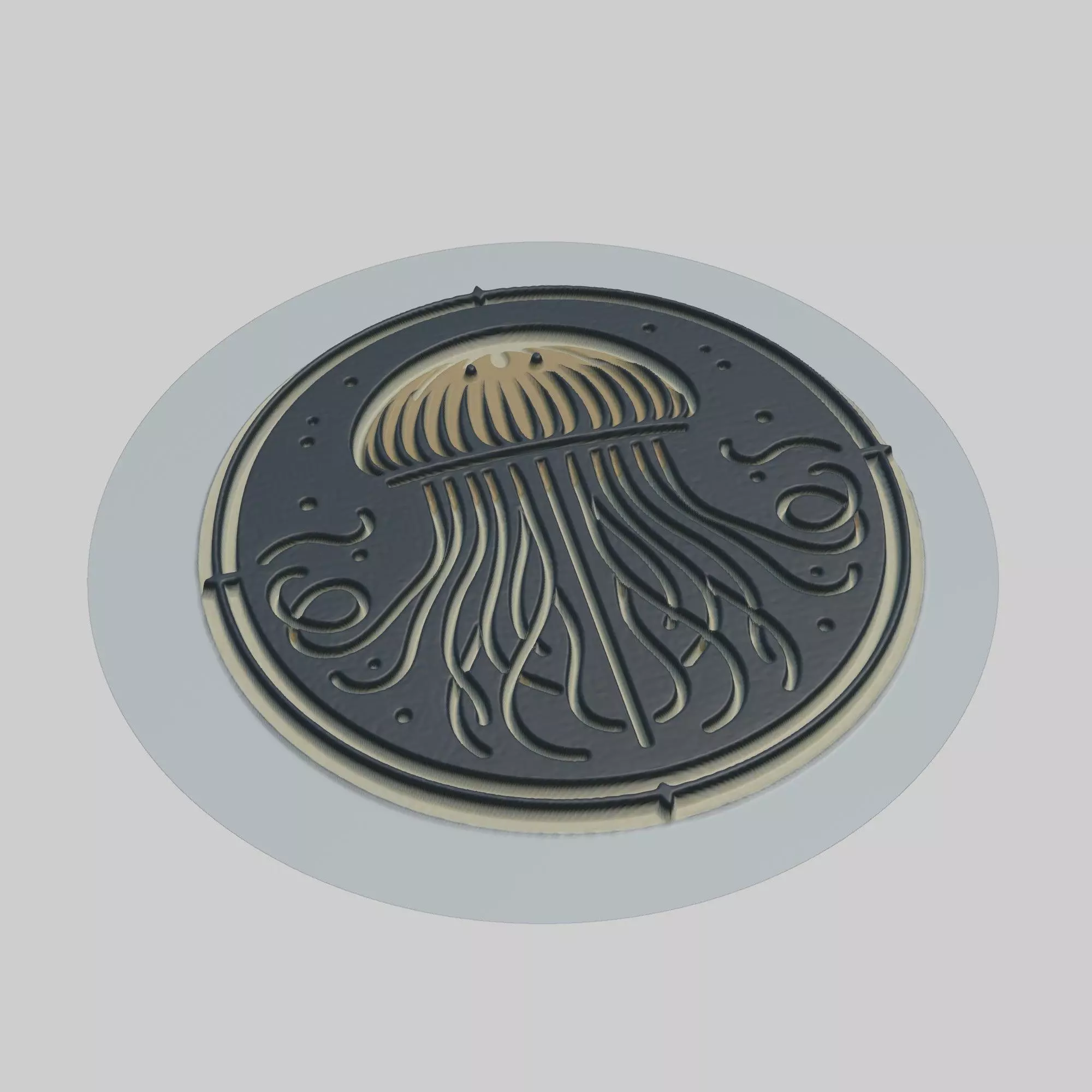 Jellyfish Animal 3D print model