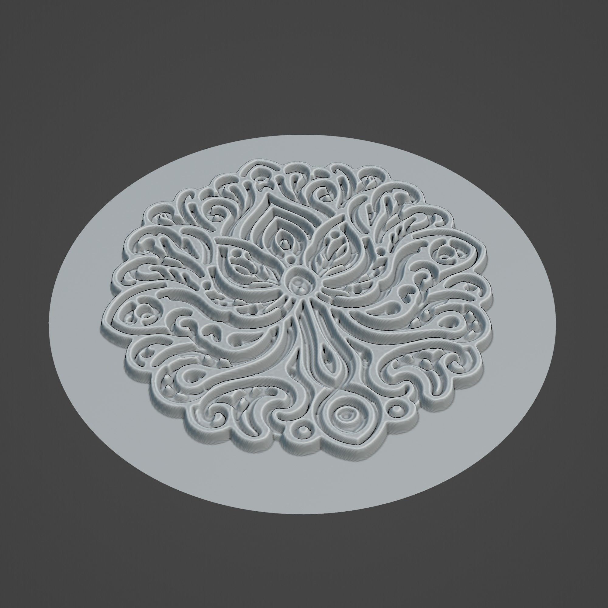 Coral Animal 3D print model_2