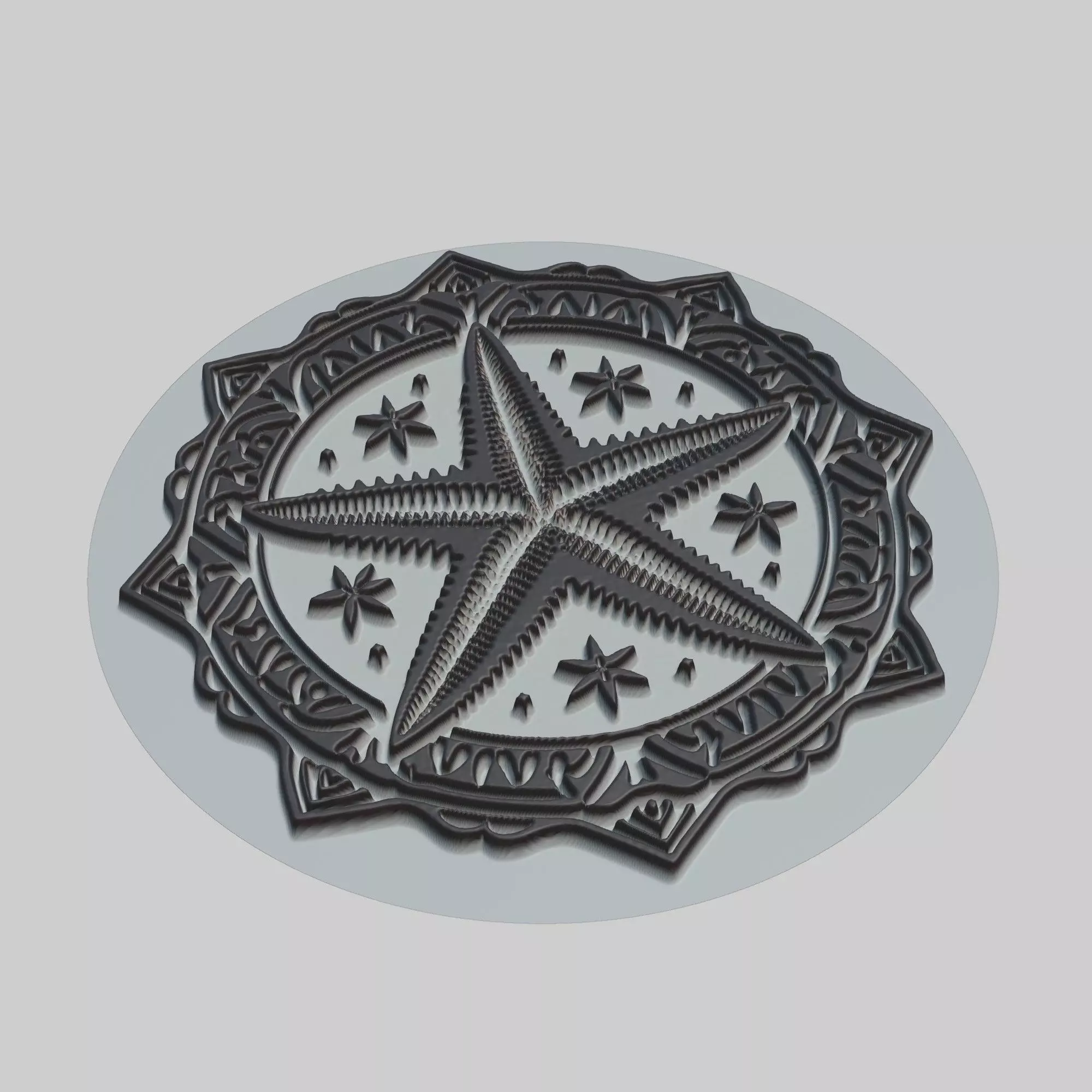 Starfish Animal 3D print model