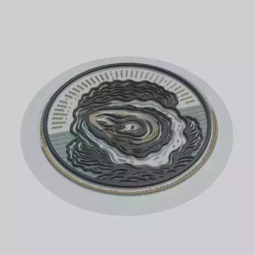Oyster Animal 3D print model