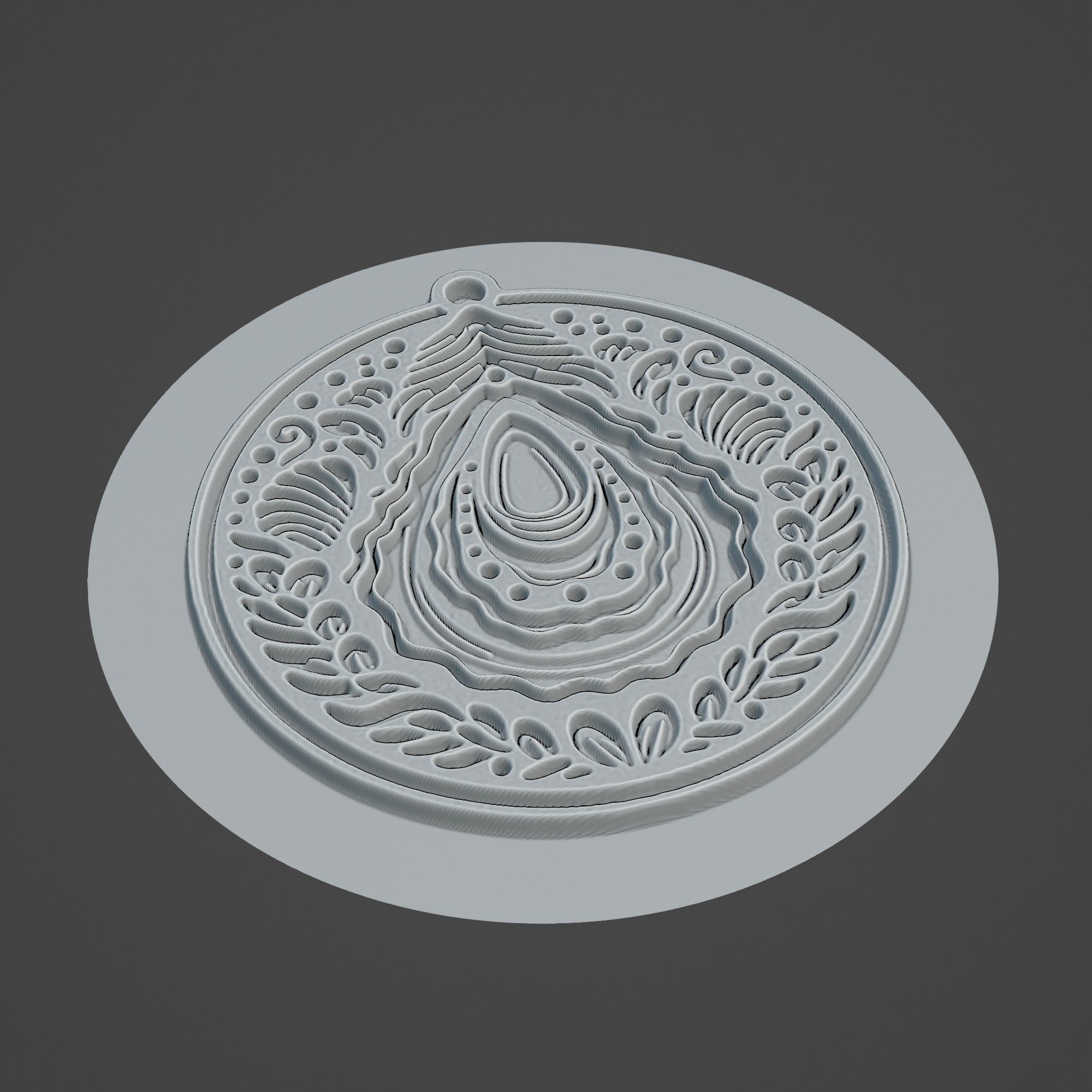 Oyster Animal 3D print model_2