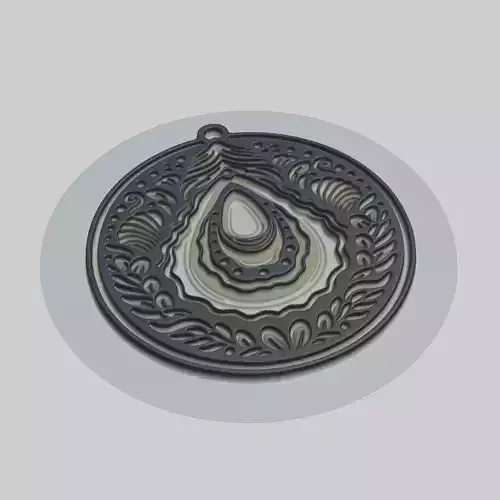 Oyster Animal 3D print model