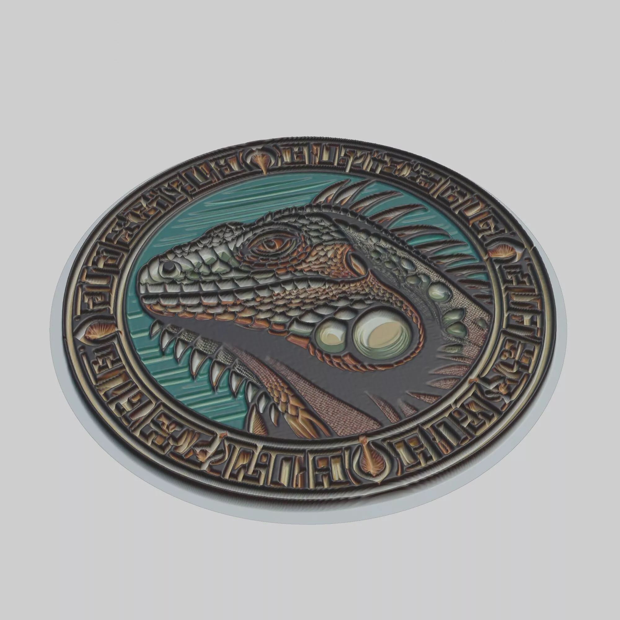 Iguana Animal 3D print model